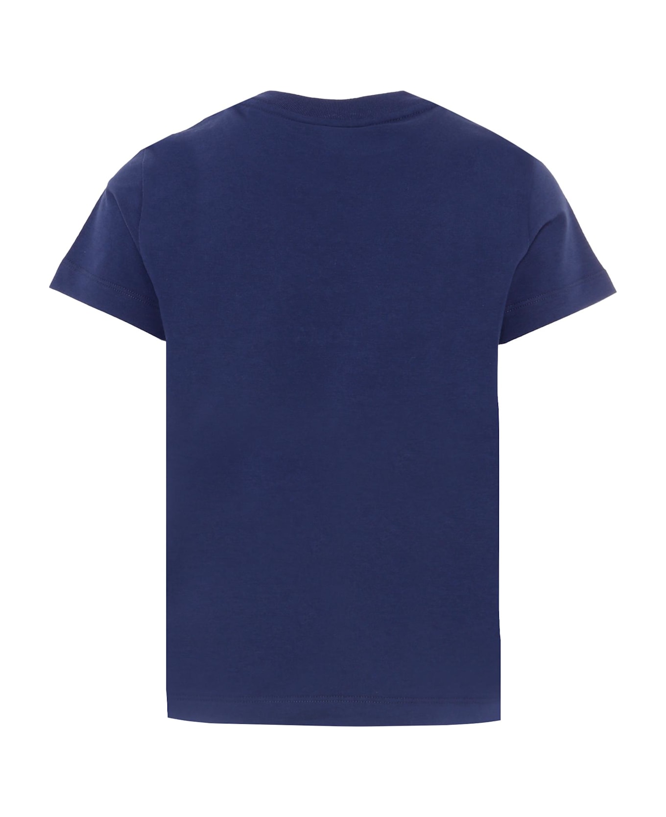Fendi Blue T-shirt With Logo For Boy - Blue