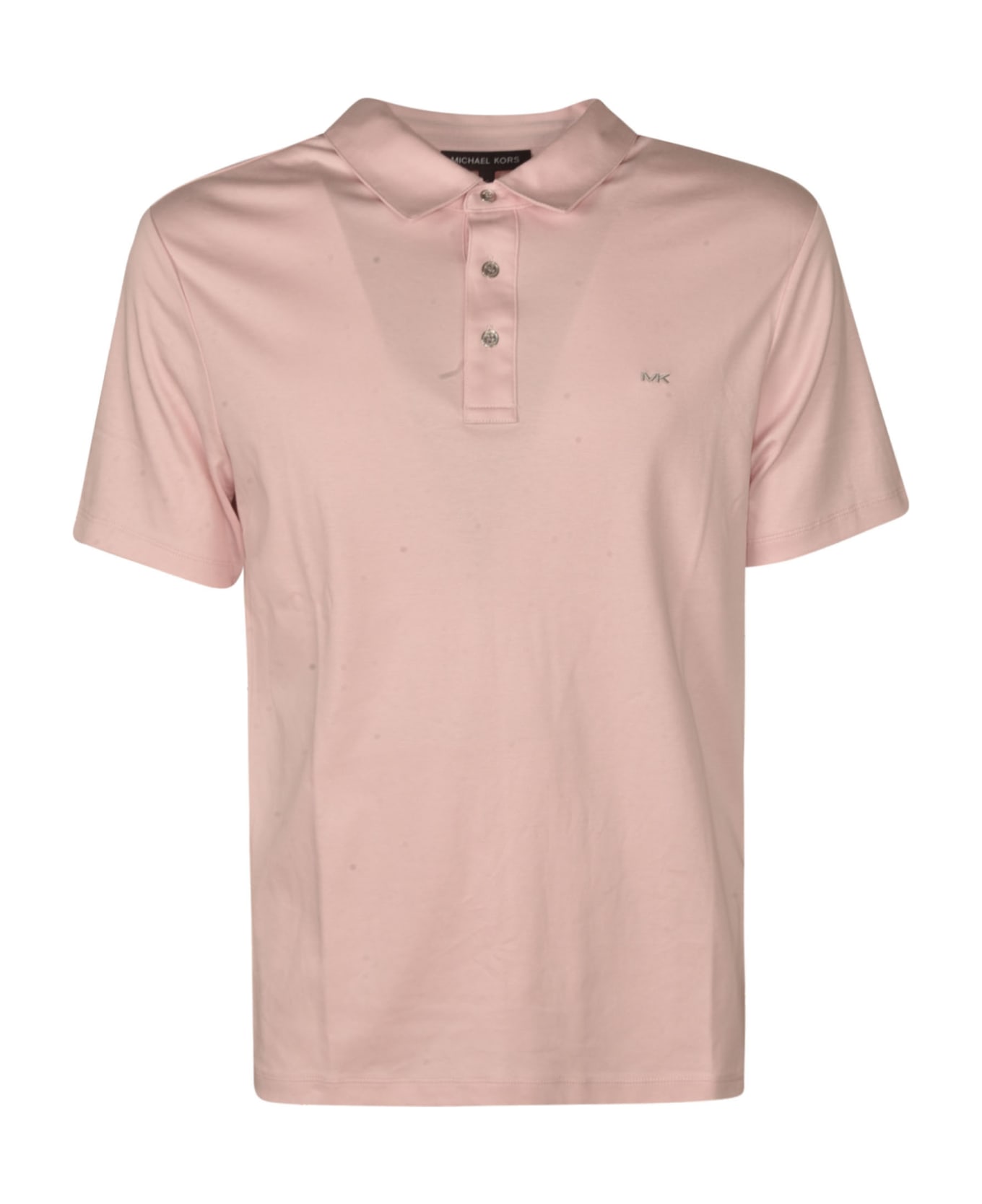 Michael Kors Logo Embroidered Polo Shirt - Pink