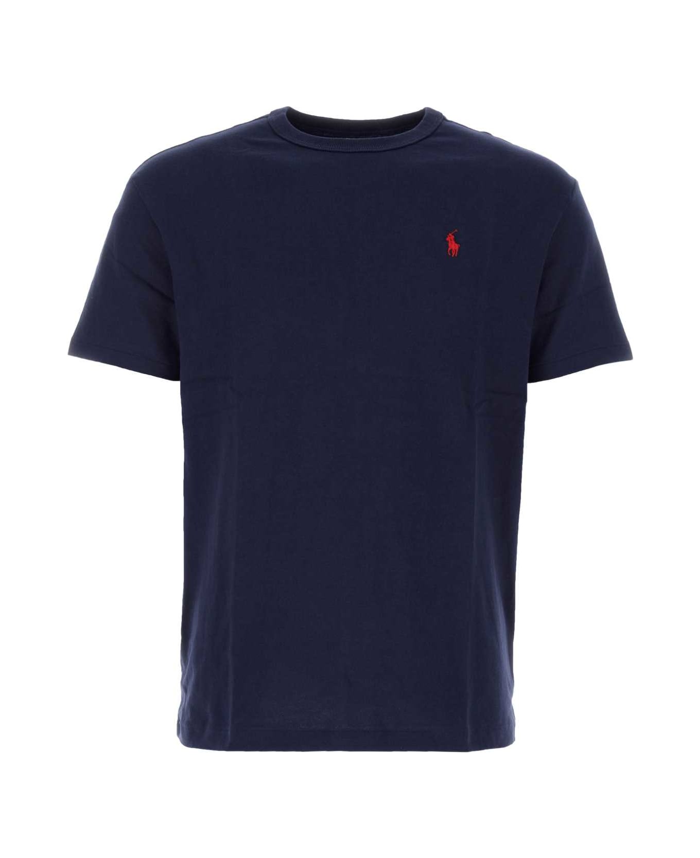 Polo Ralph Lauren Midnight Blue Cotton T-shirt - NEWPORTNAVY