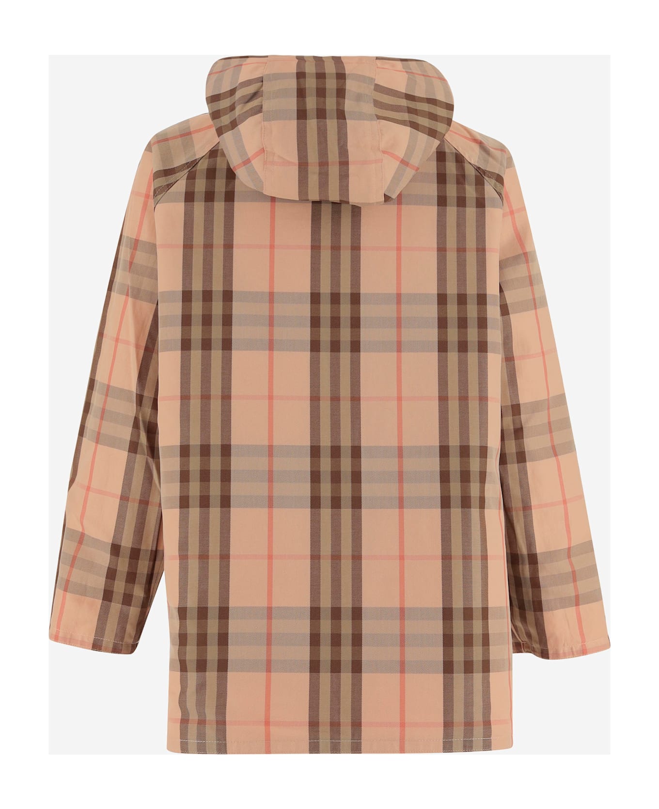 Burberry Reversible Cotton Coat - Pink