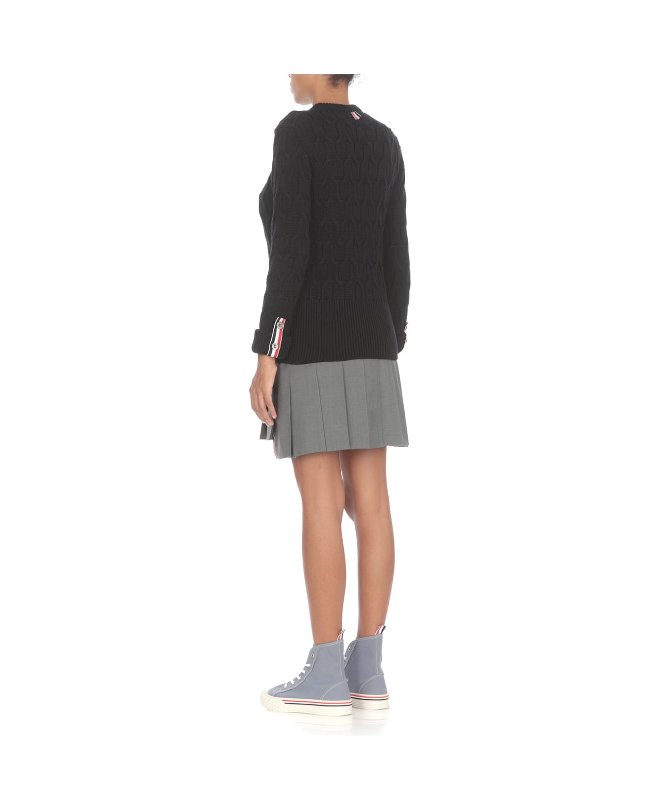 Thom Browne '4 Bar Skirt - Grey