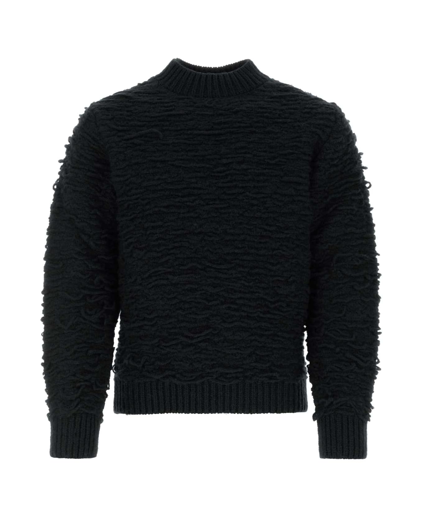 Dries Van Noten Black Wool Sweater - Black