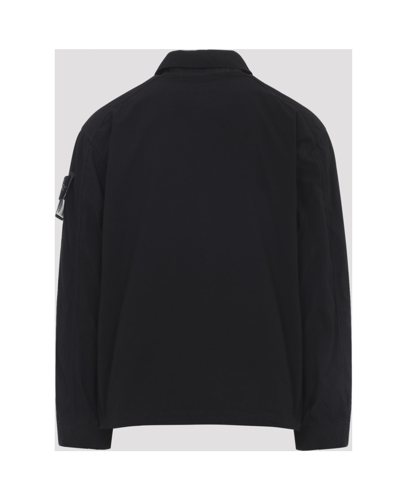 Stone Island Polyester Jacket - Black
