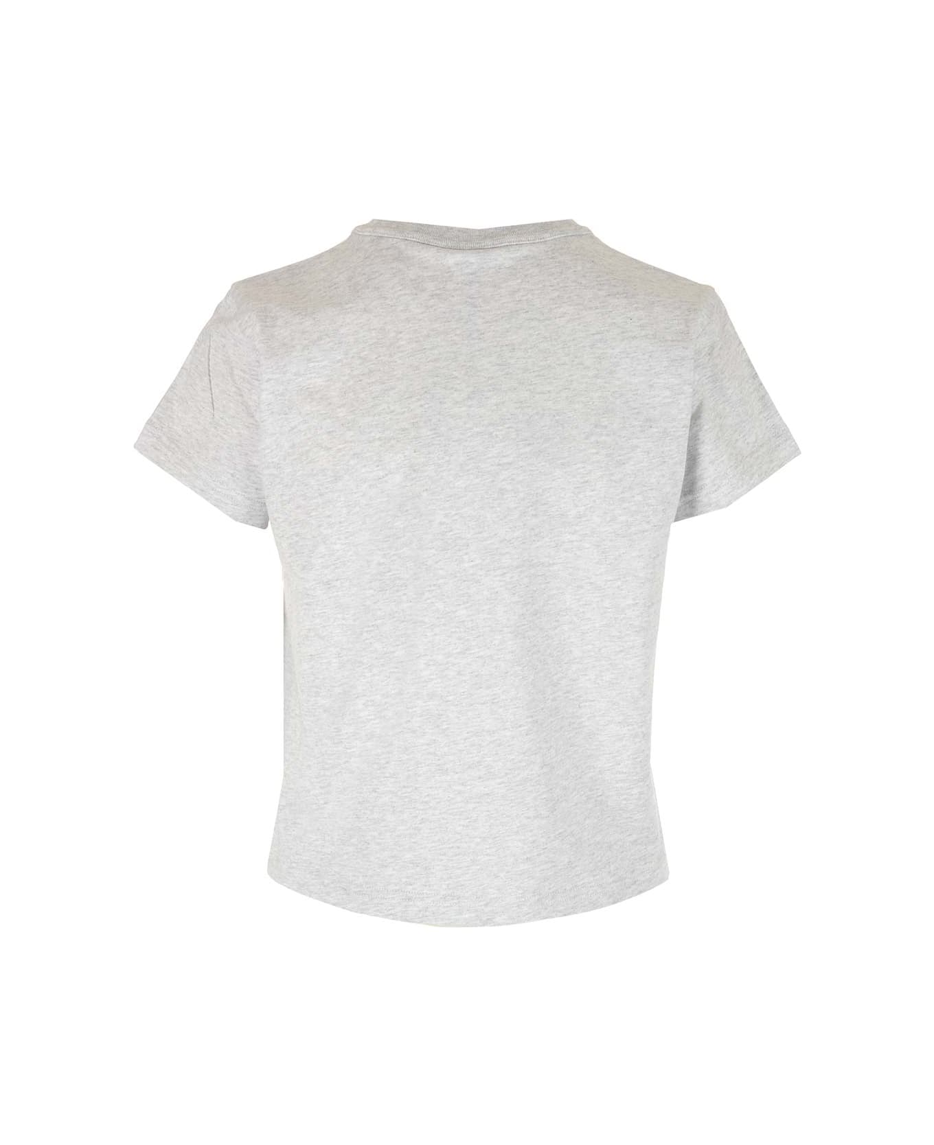 Alexander Wang 'essential' Grey T-shirt - Light Heather Grey