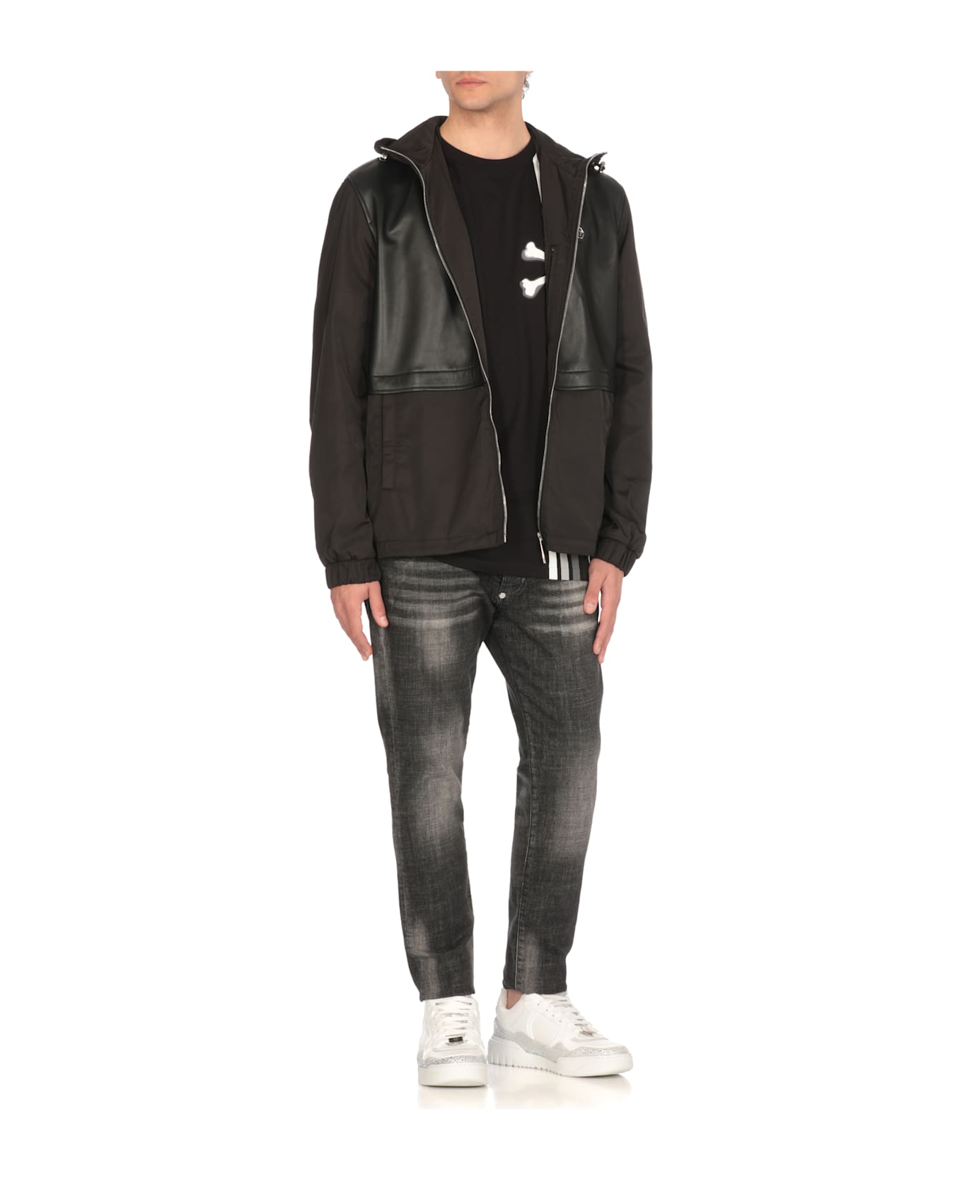 Philipp Plein Ss Hexagon T-shirt - BLACK