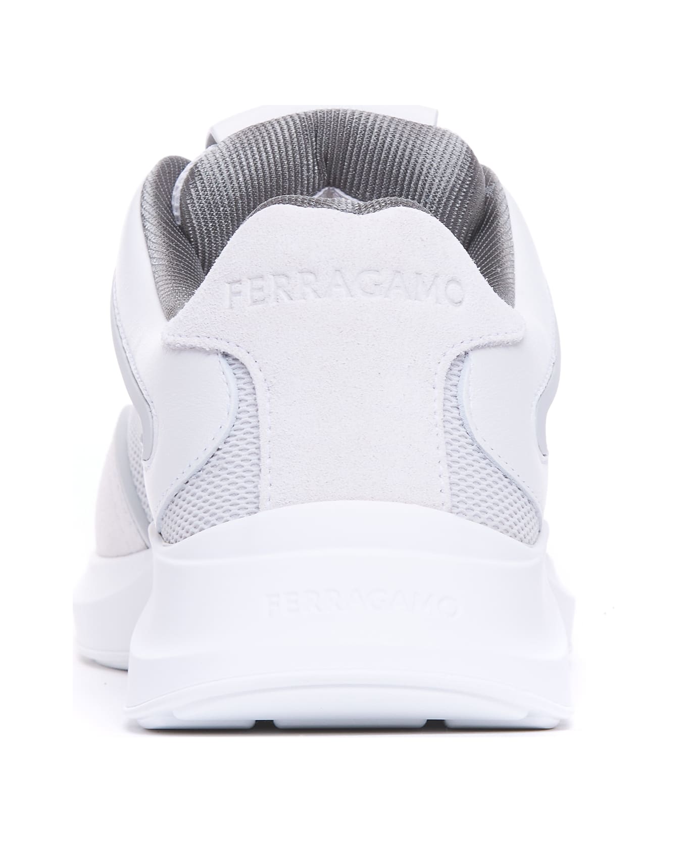 Ferragamo Gancini Sneakers - White