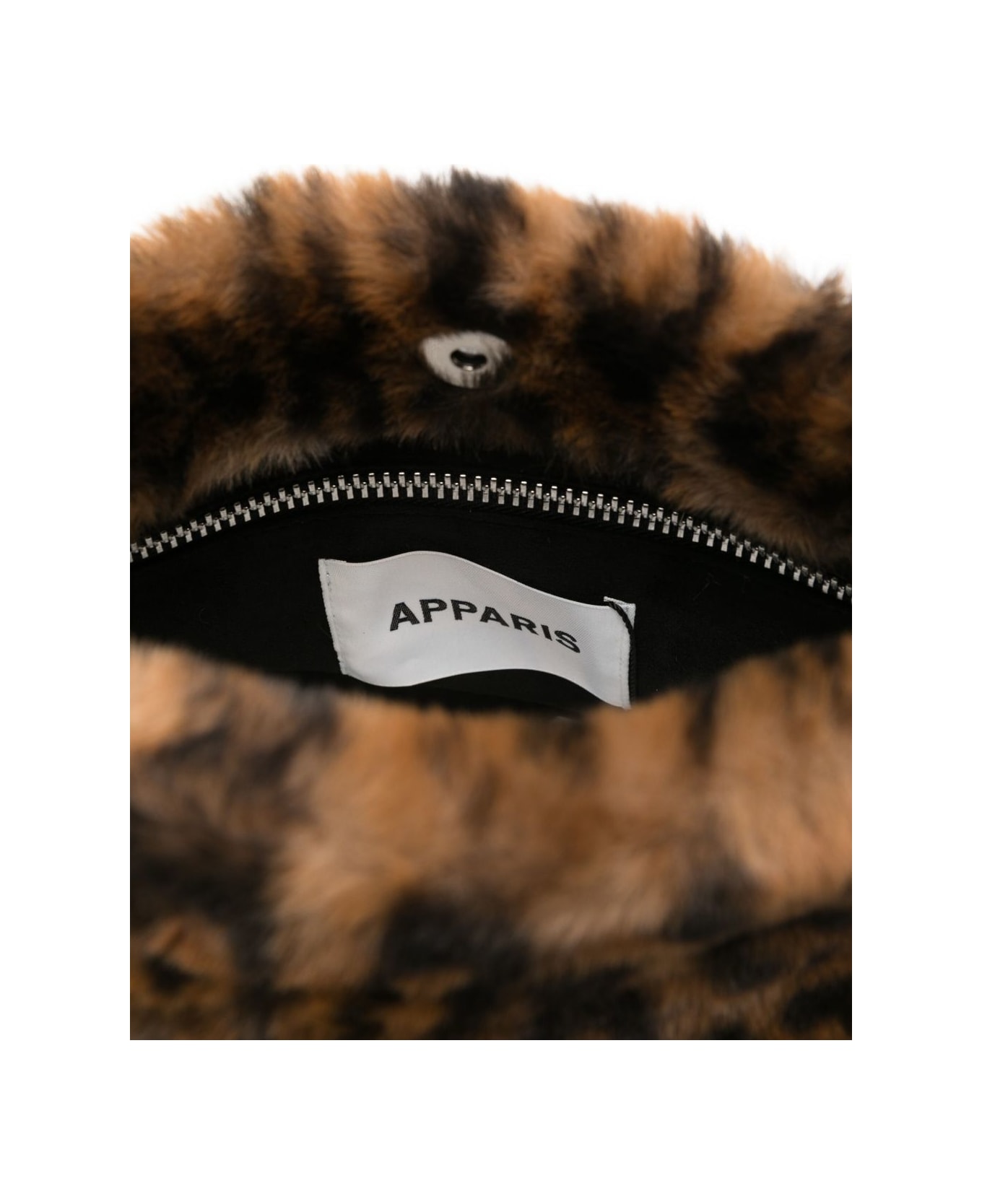 Apparis Esti Leopard Tote Bag - Brown