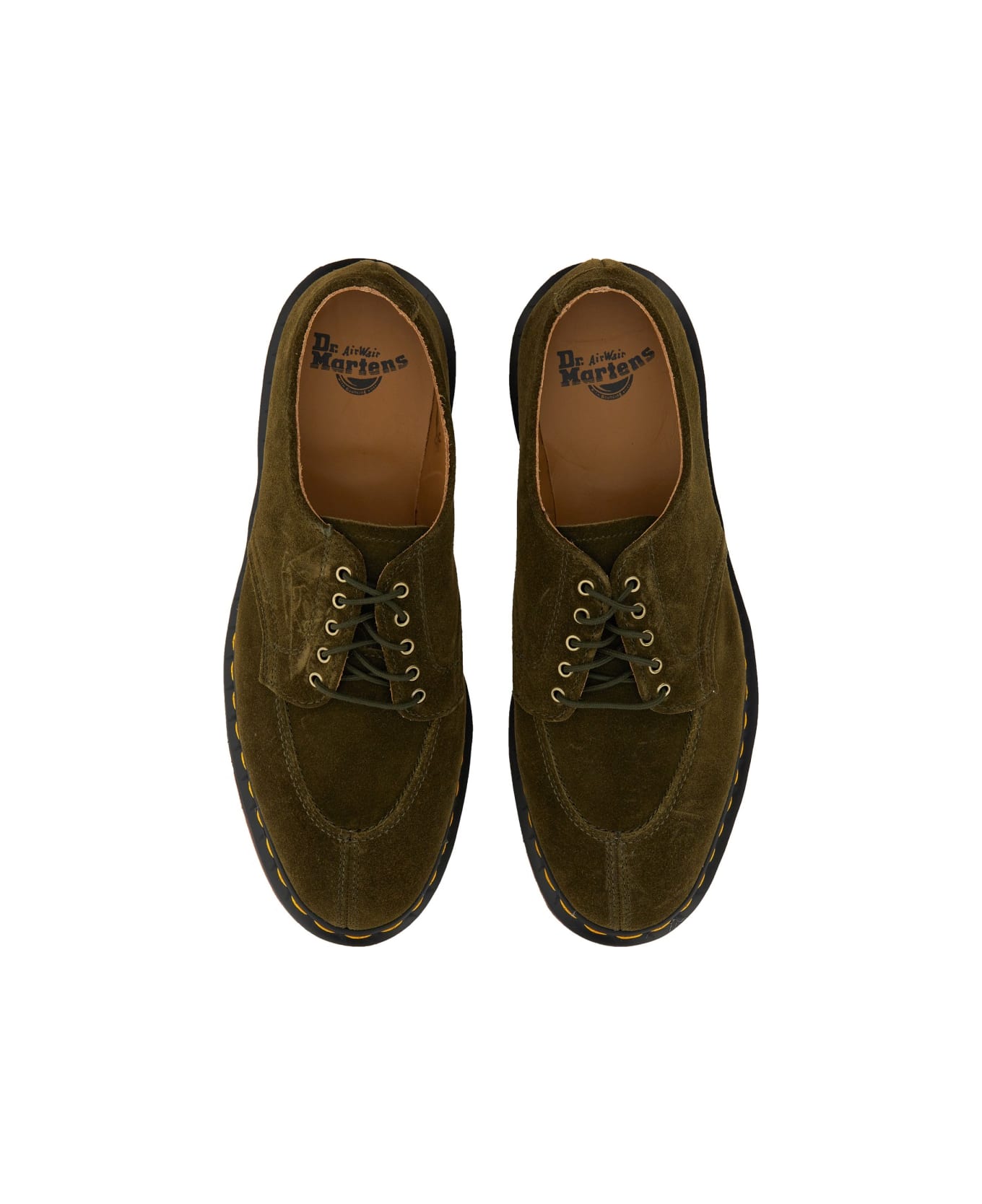 Dr. Martens Repello Suede Moccasins - GREEN