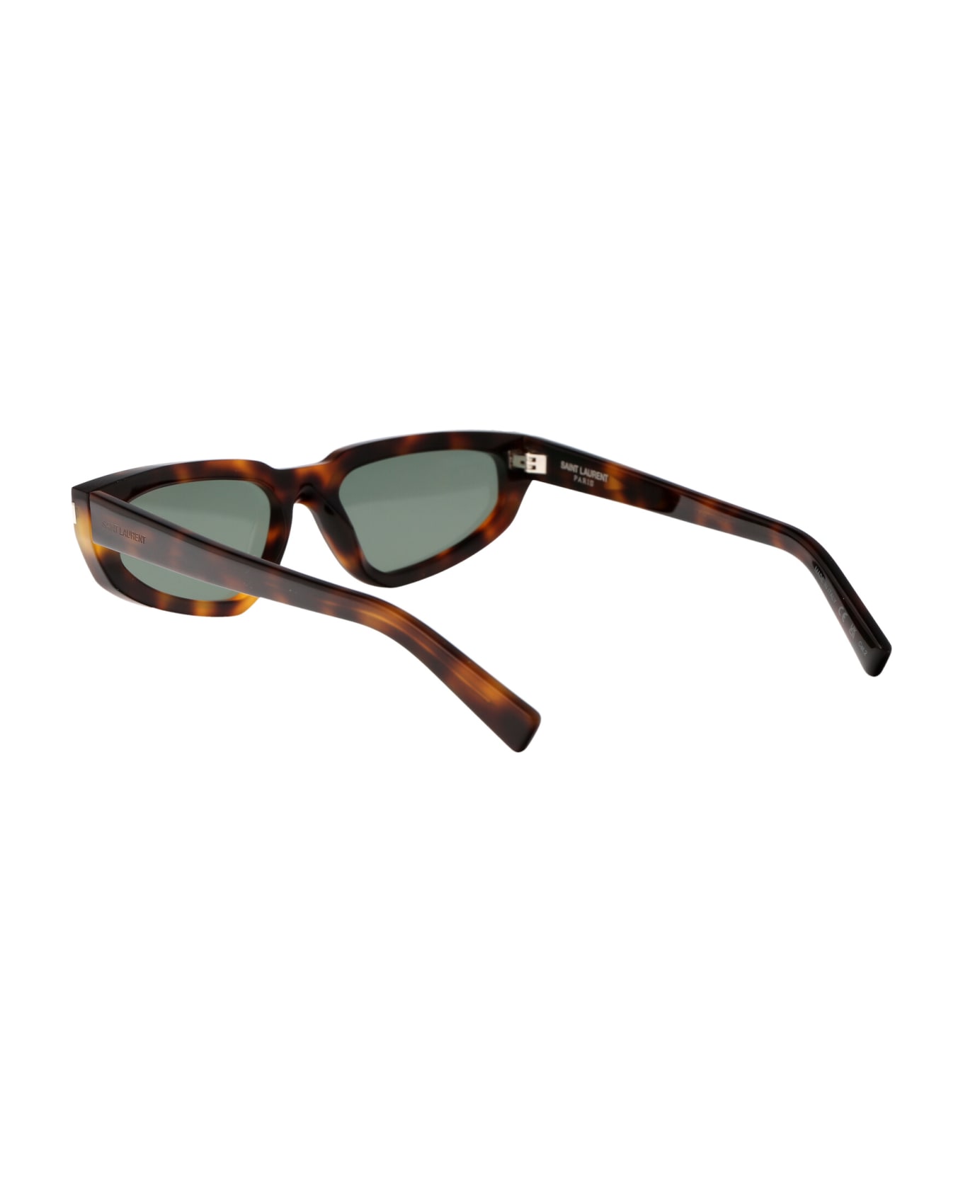 Saint Laurent Eyewear Sl 634 Nova Sunglasses - 003 HAVANA HAVANA GREEN