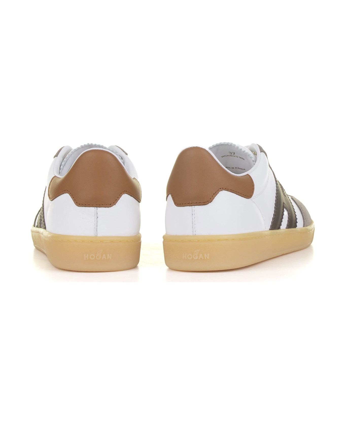 スニーカー HOGAN Women Sneakers HXW6300EU50OIS 641J 235023 BROWN Sneakers Hogan H630 BROWN, IVORY, BEIGE for Woman