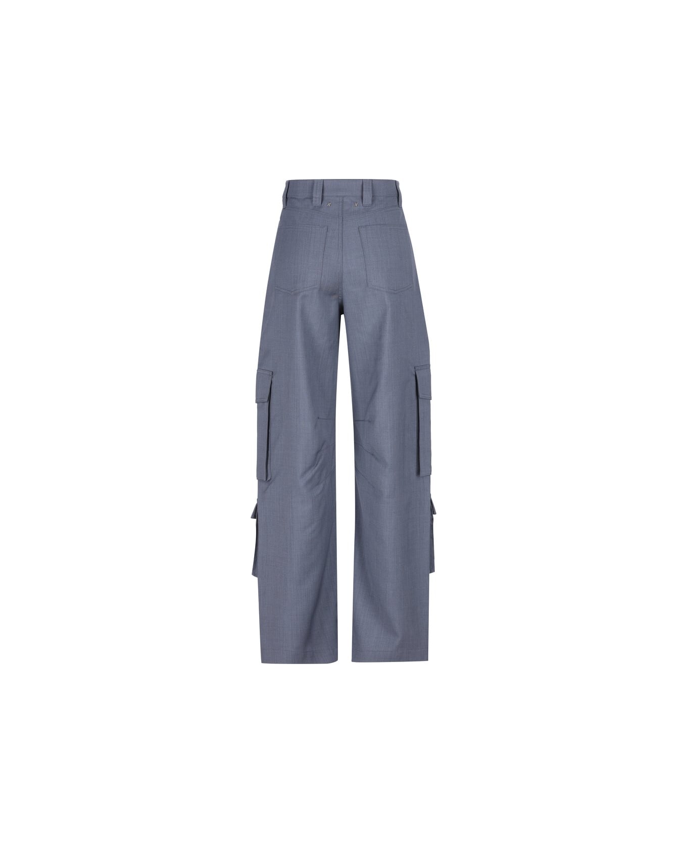 Golden Goose Straight-leg Cargo Trousers - Blue