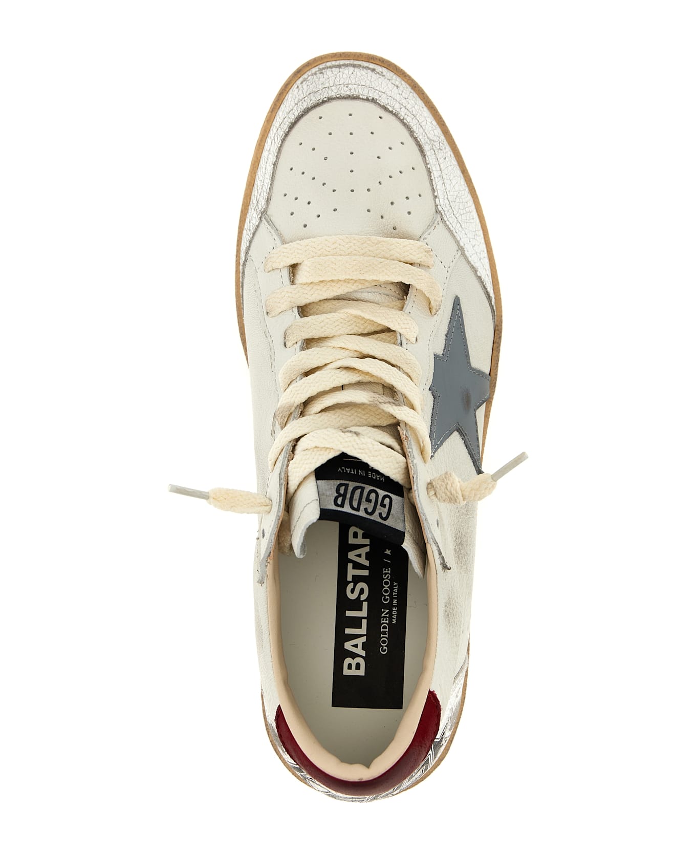 Golden Goose 'ball Star' Sneakers - Red