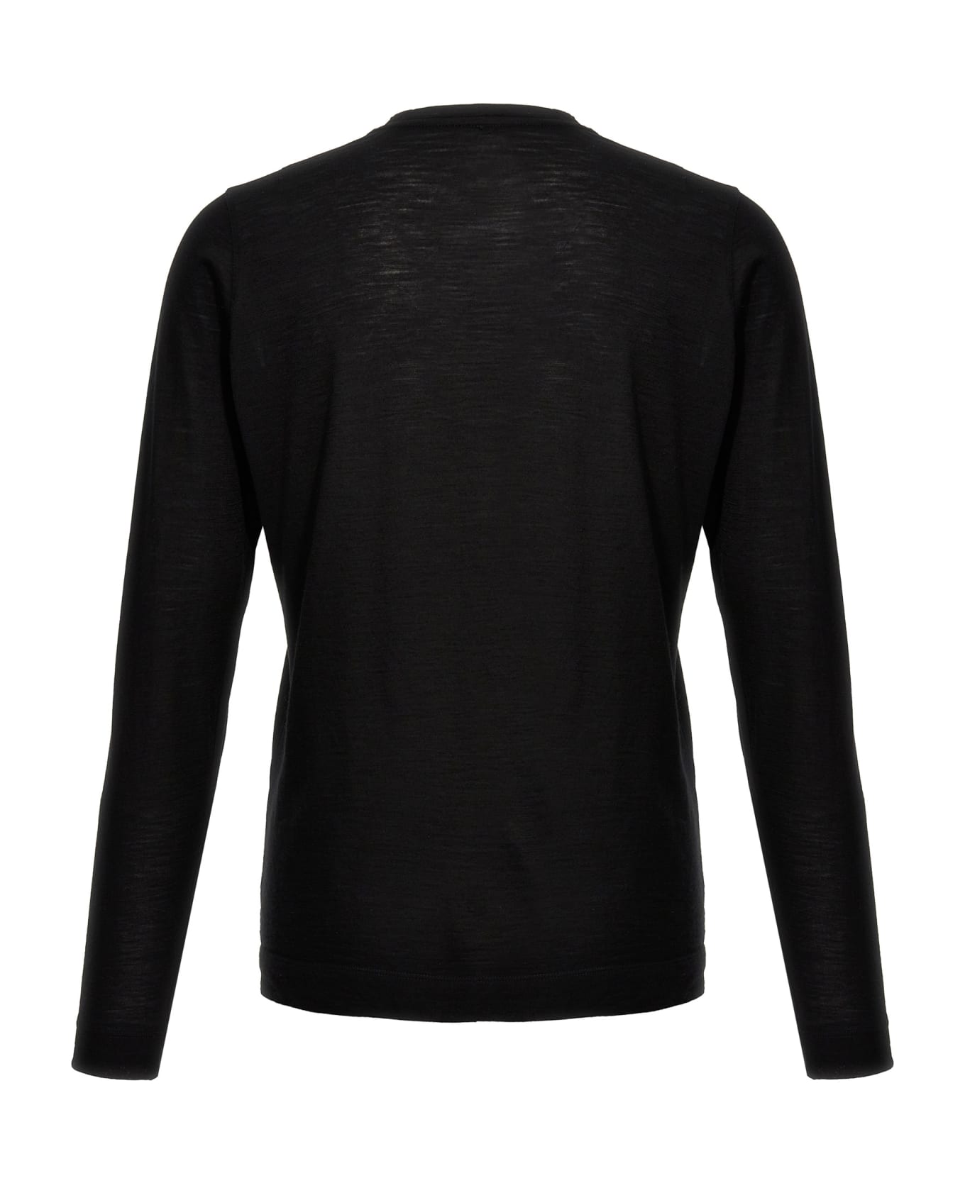 Zanone Fine Wool Gauge 18 Sweater - Black  