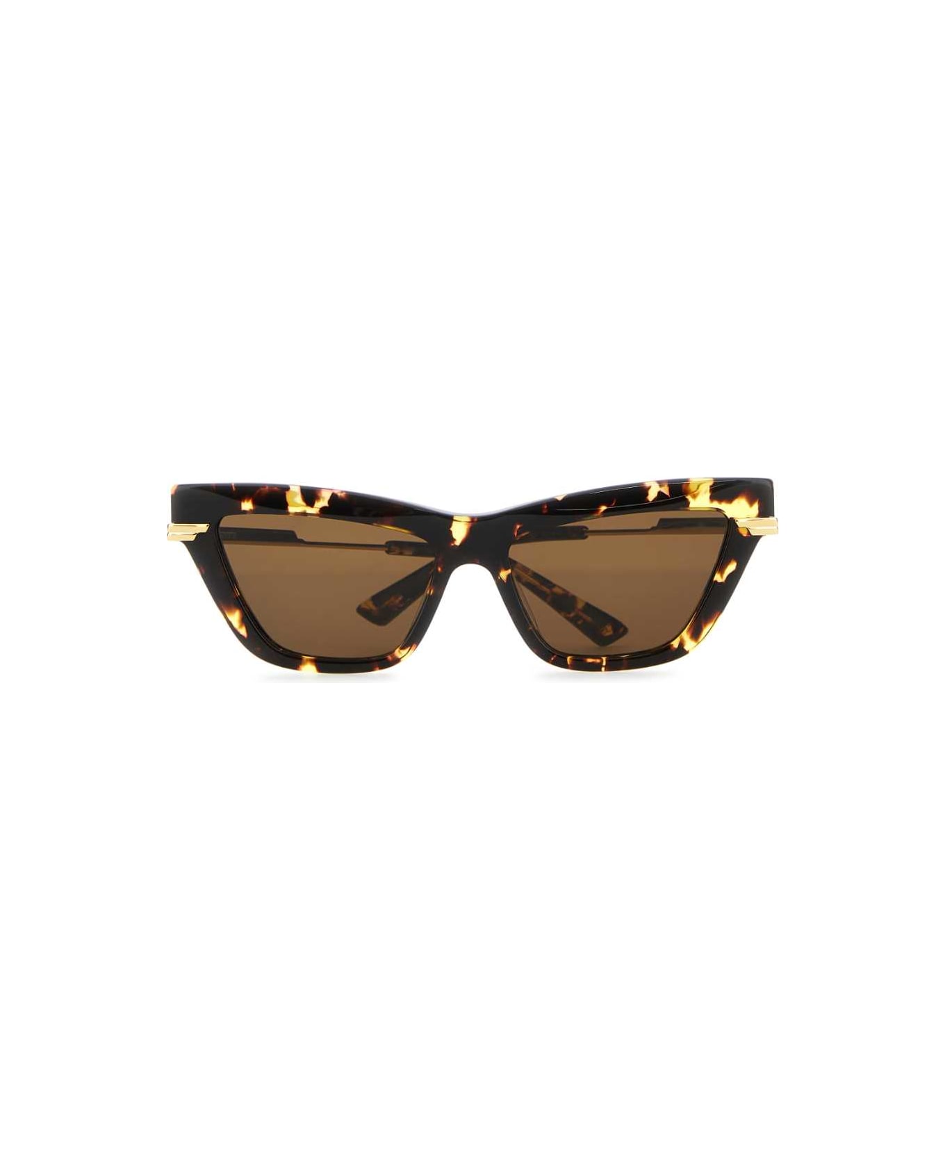 Bottega Veneta Printed Acetate Sunglasses - HAVANAGOLDBROWN サングラス