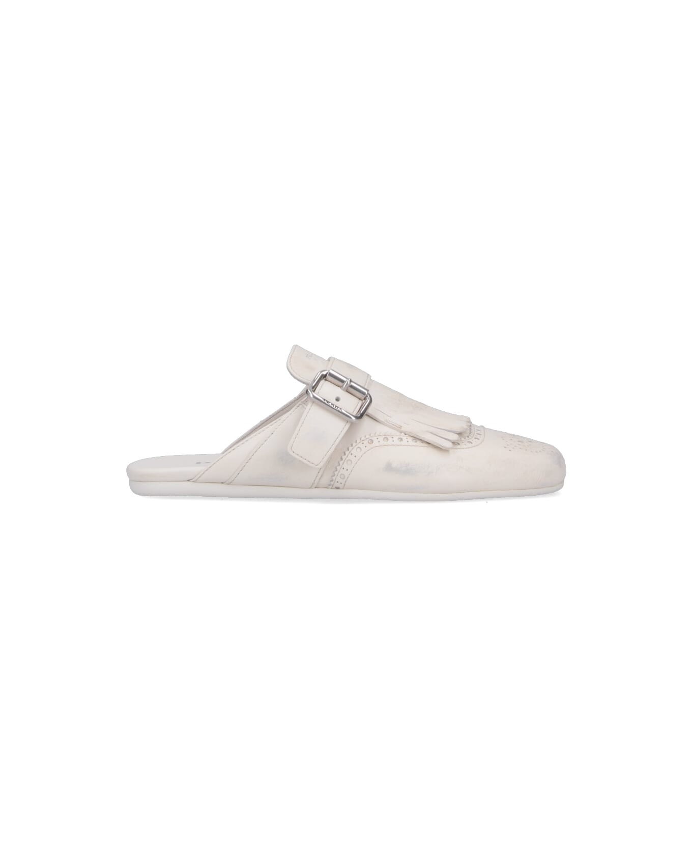Prada "shuffle" Sabots - White