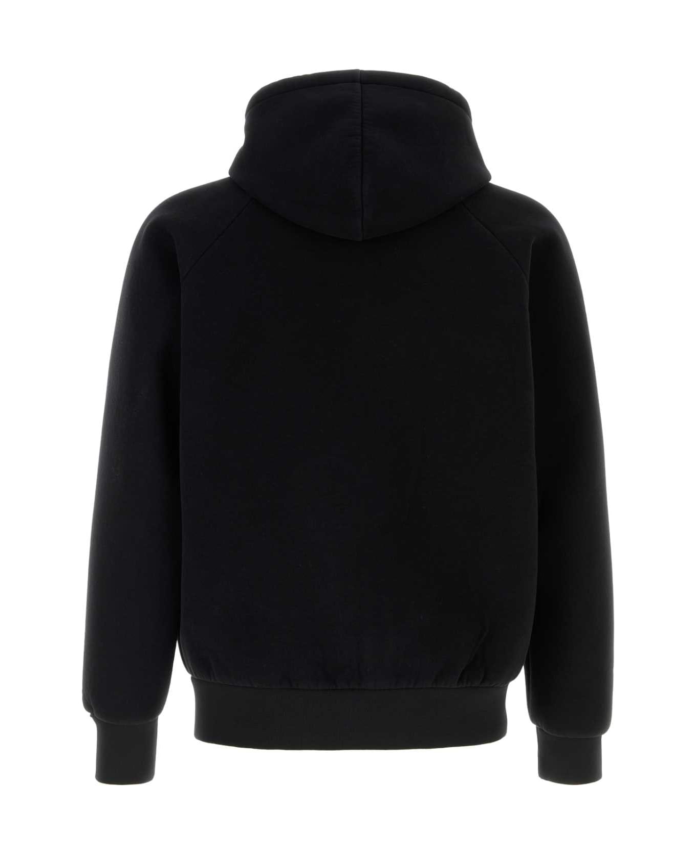 Refrigiwear Black Cotton Blend Frankie Sweatshirt - BLACK