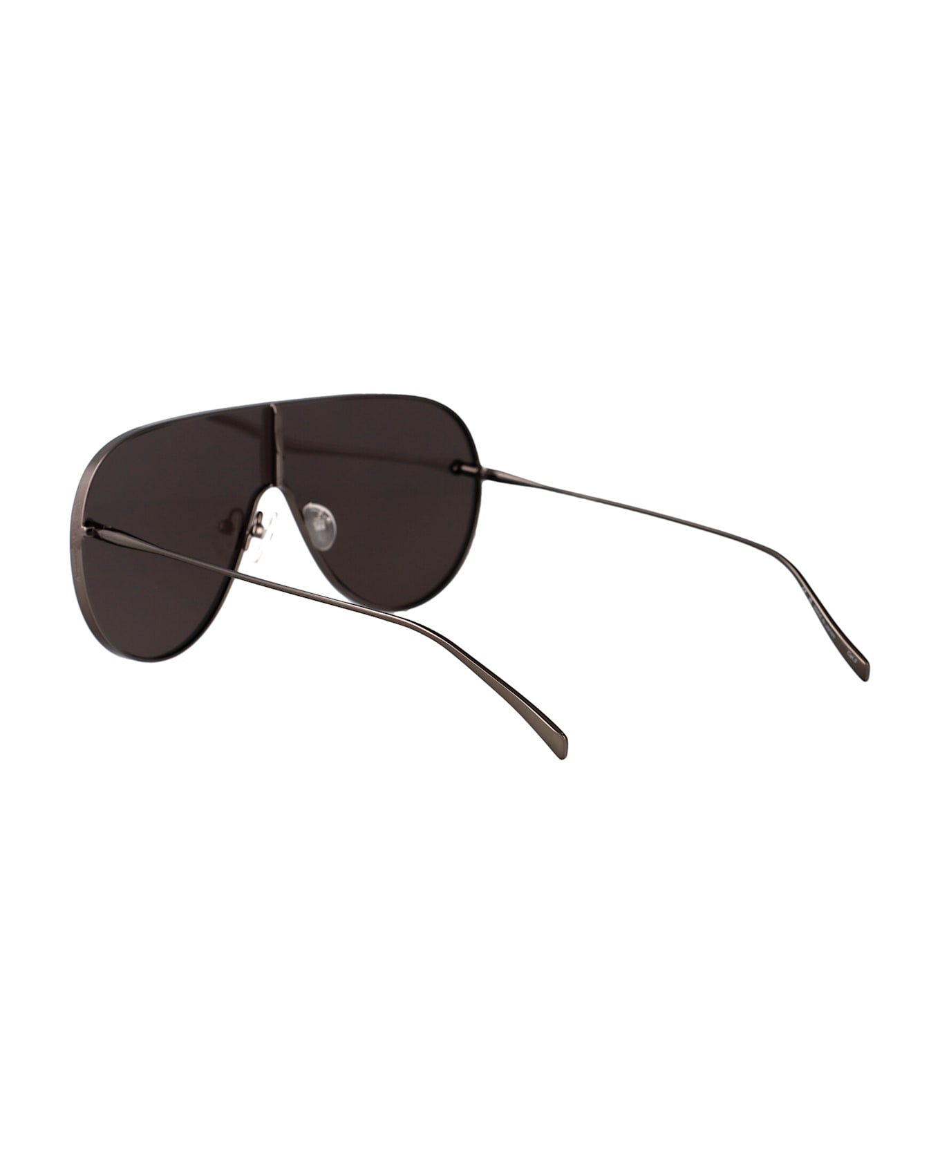 Alexander McQueen Eyewear Am0481s Sunglasses - RUTHENIUM-RUTHENIUM-GREY