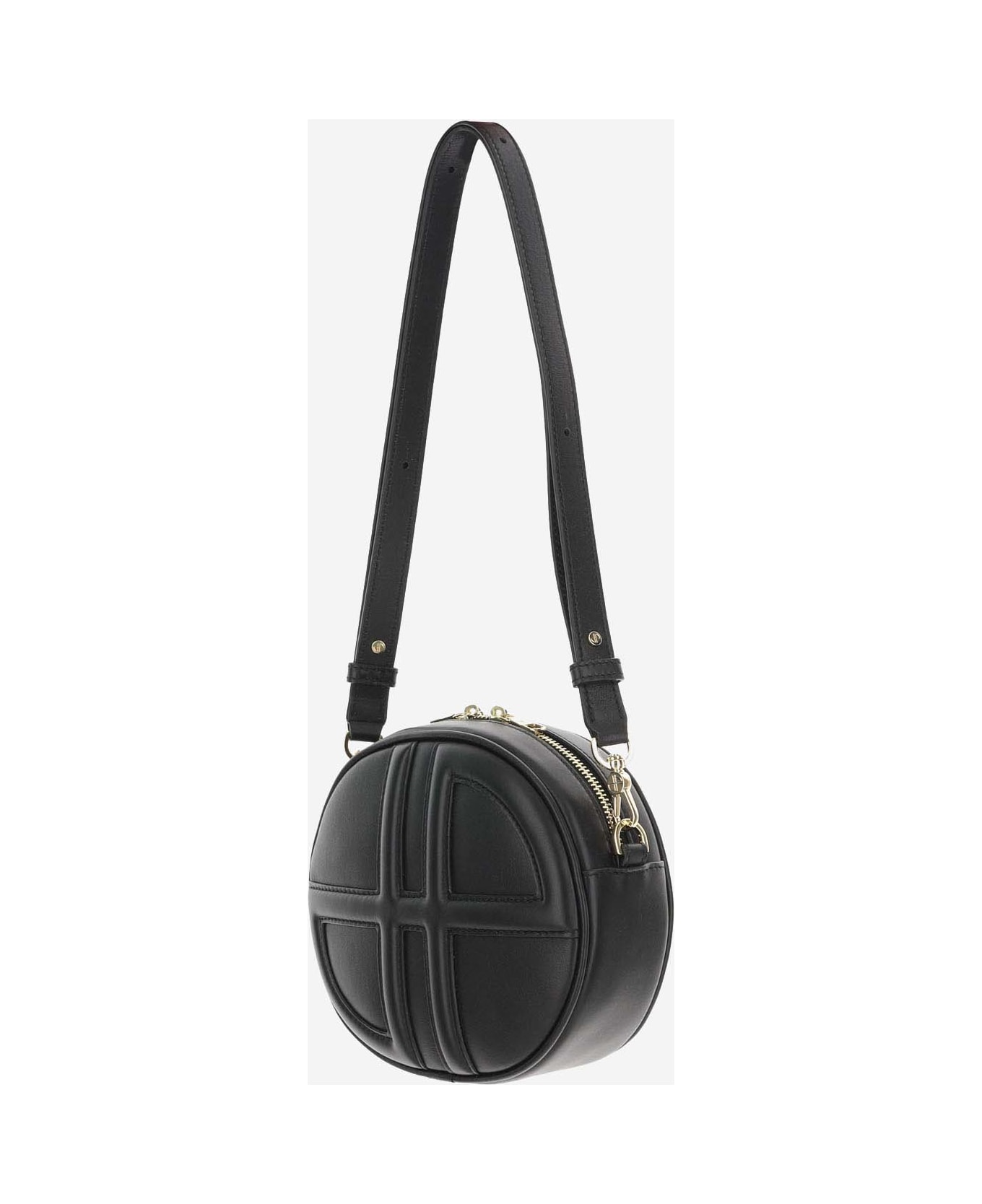 Patou Le Jp Leather Bag - Black