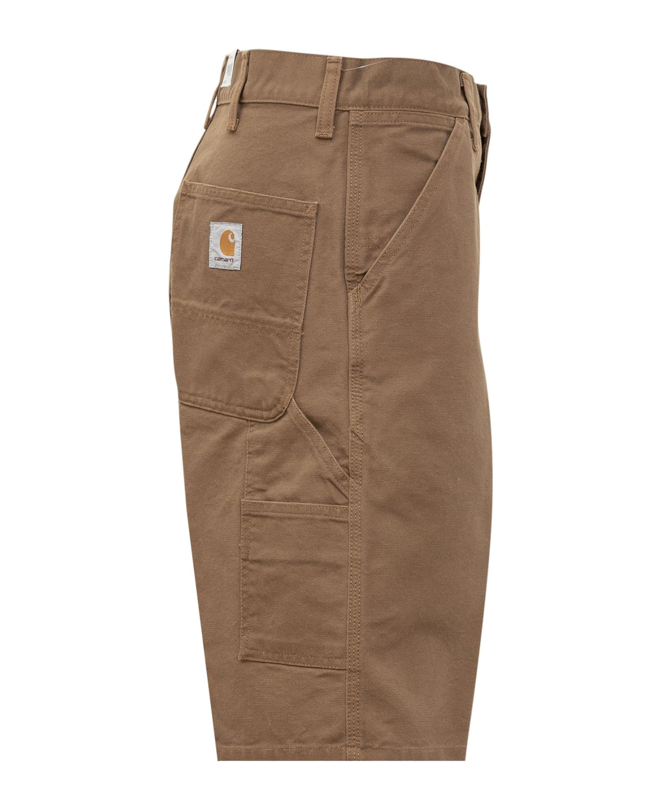 Carhartt Cotton Shorts - BOURBON AGED CANVAS