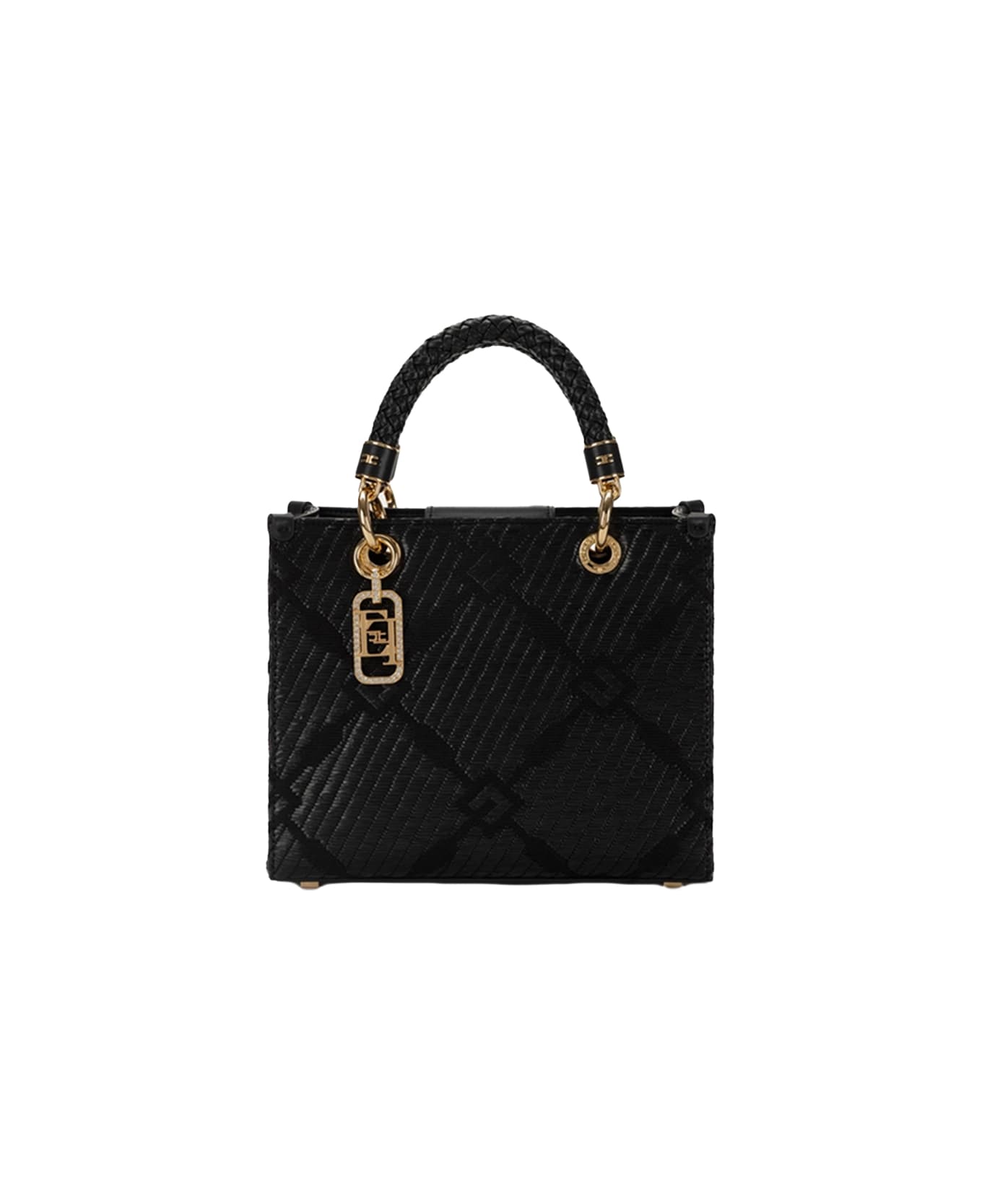 Elisabetta Franchi Tote Bag - Black