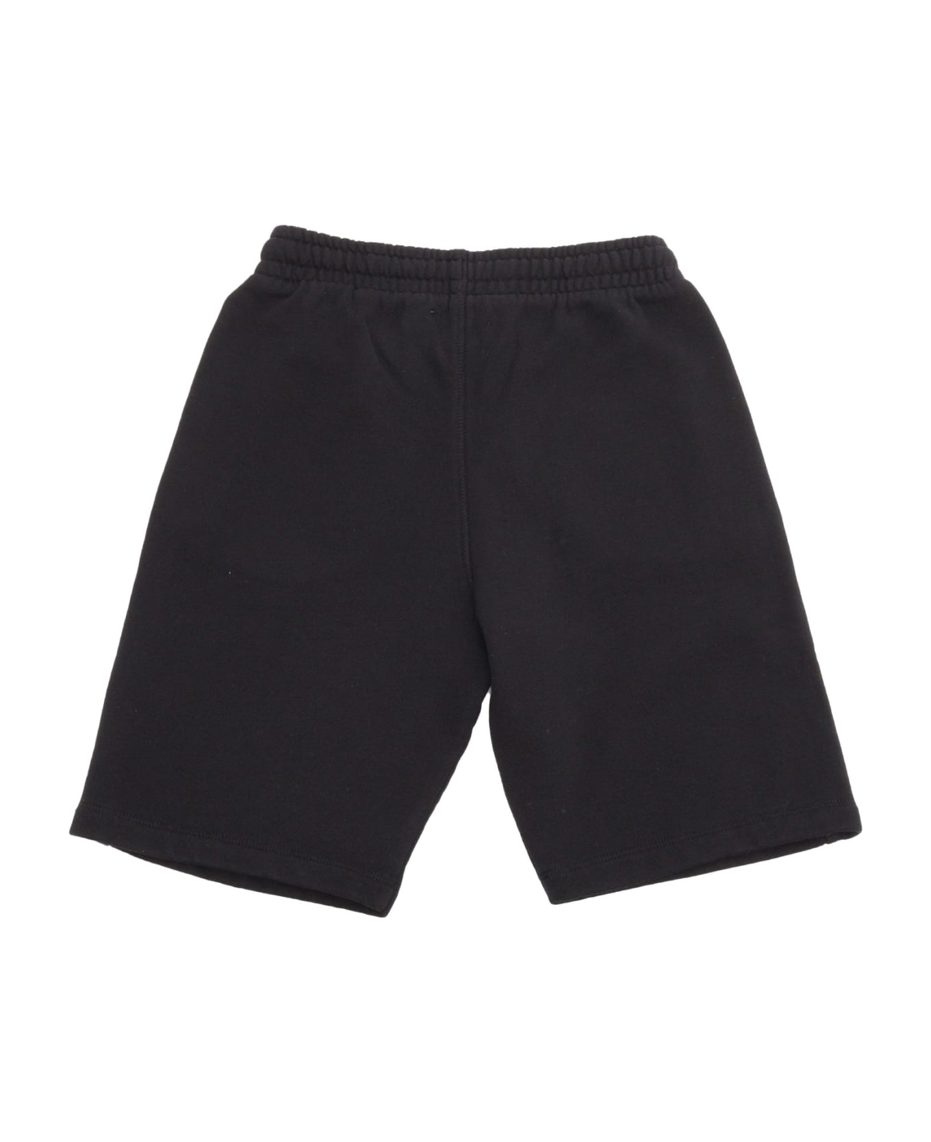 Off-White Sporty Black Bermuda Shorts - BLACK