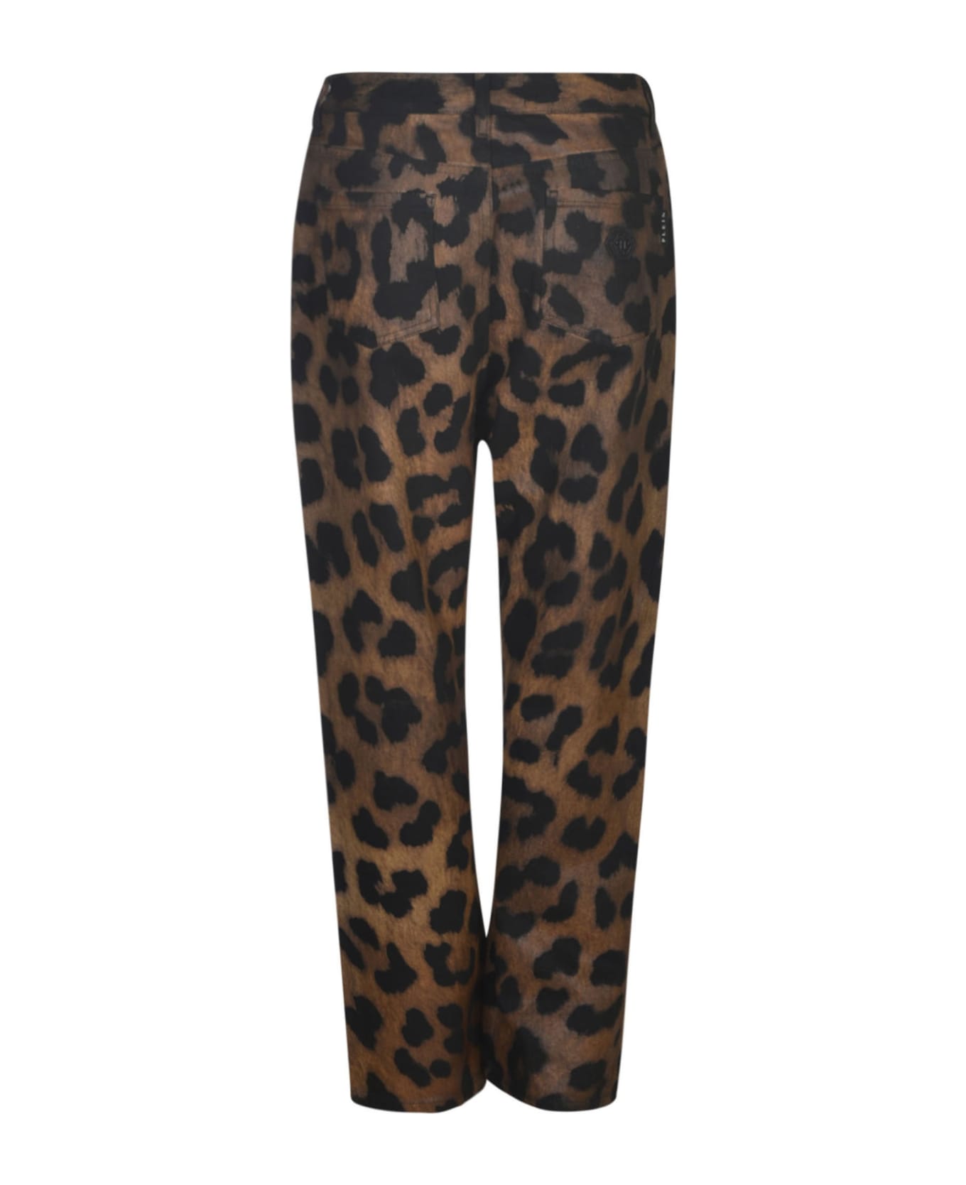 Philipp Plein Animal Print Trousers - Leopard