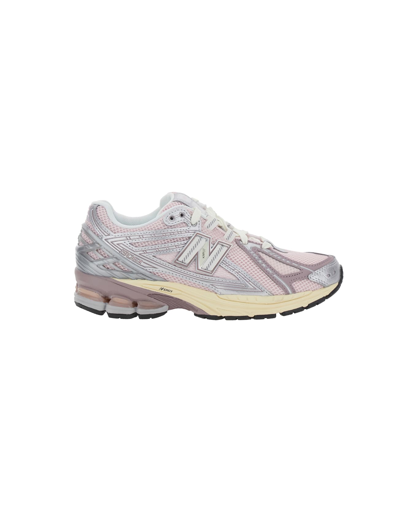 New Balance Pink Low Top Sneakers With Logo Patch On Side And Tongue And Perforated Panels In Tech Fabric Unisex - Pink