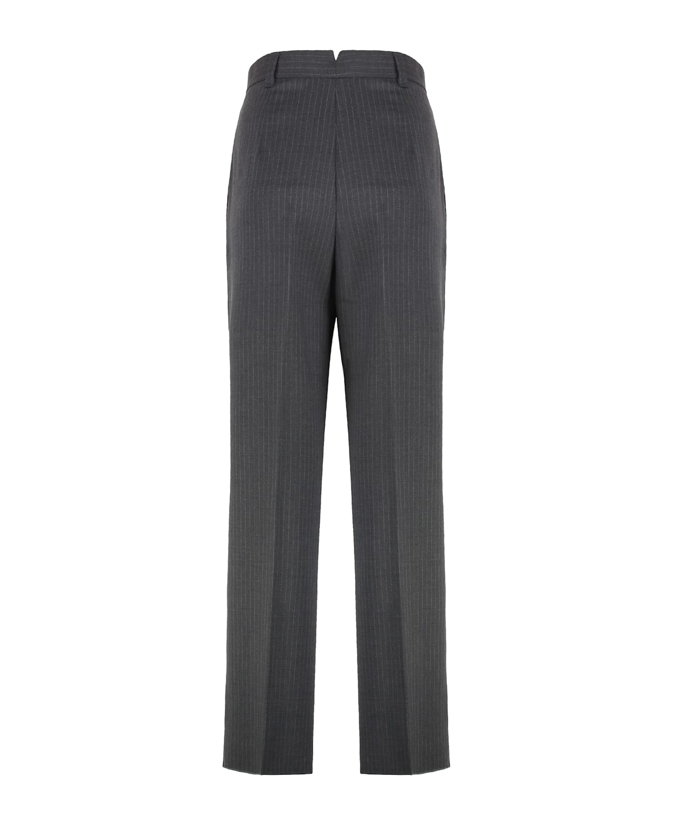 Weekend Max Mara Salsa Wool Trousers - grey