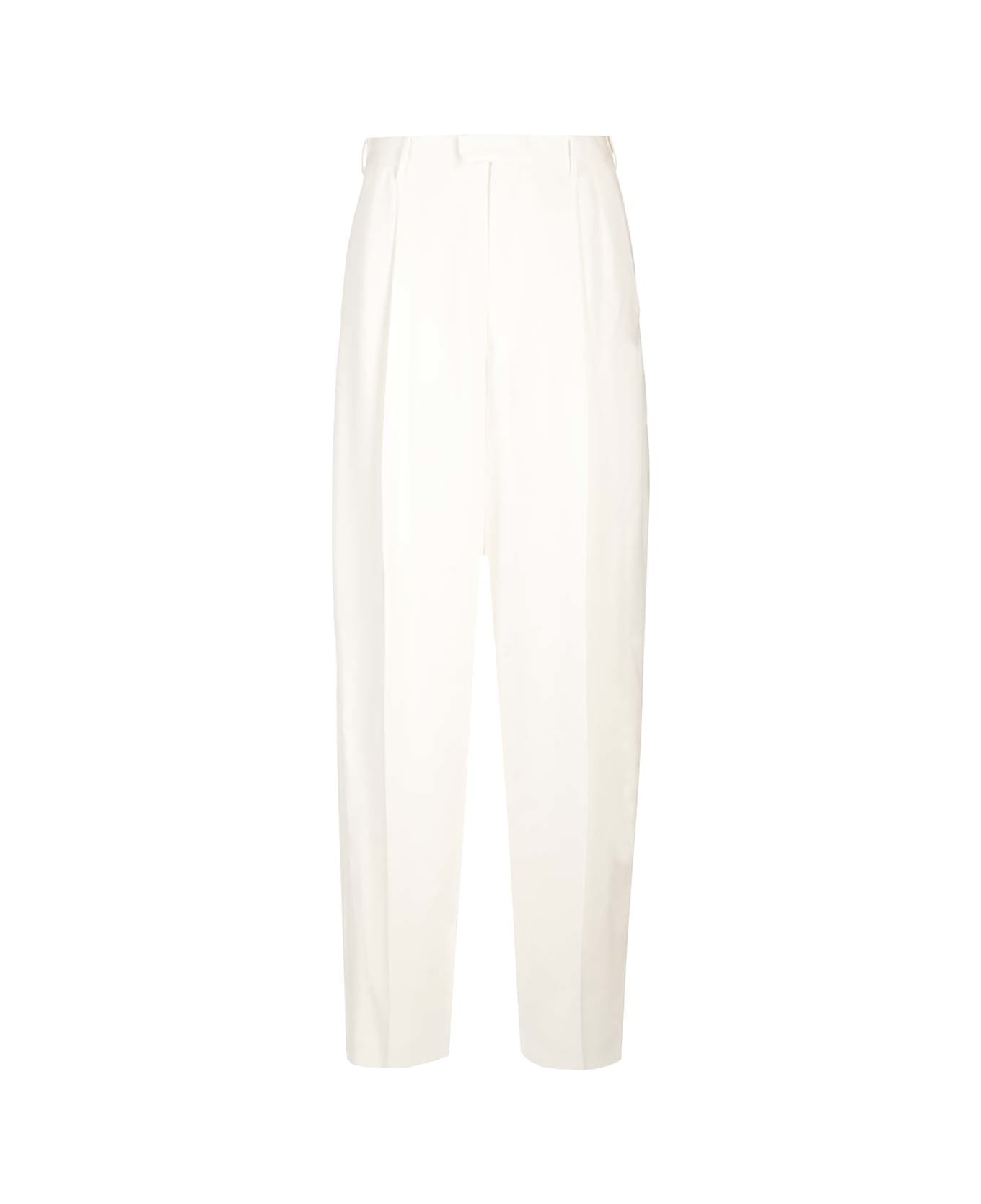 Marni Pleated Trousers - White
