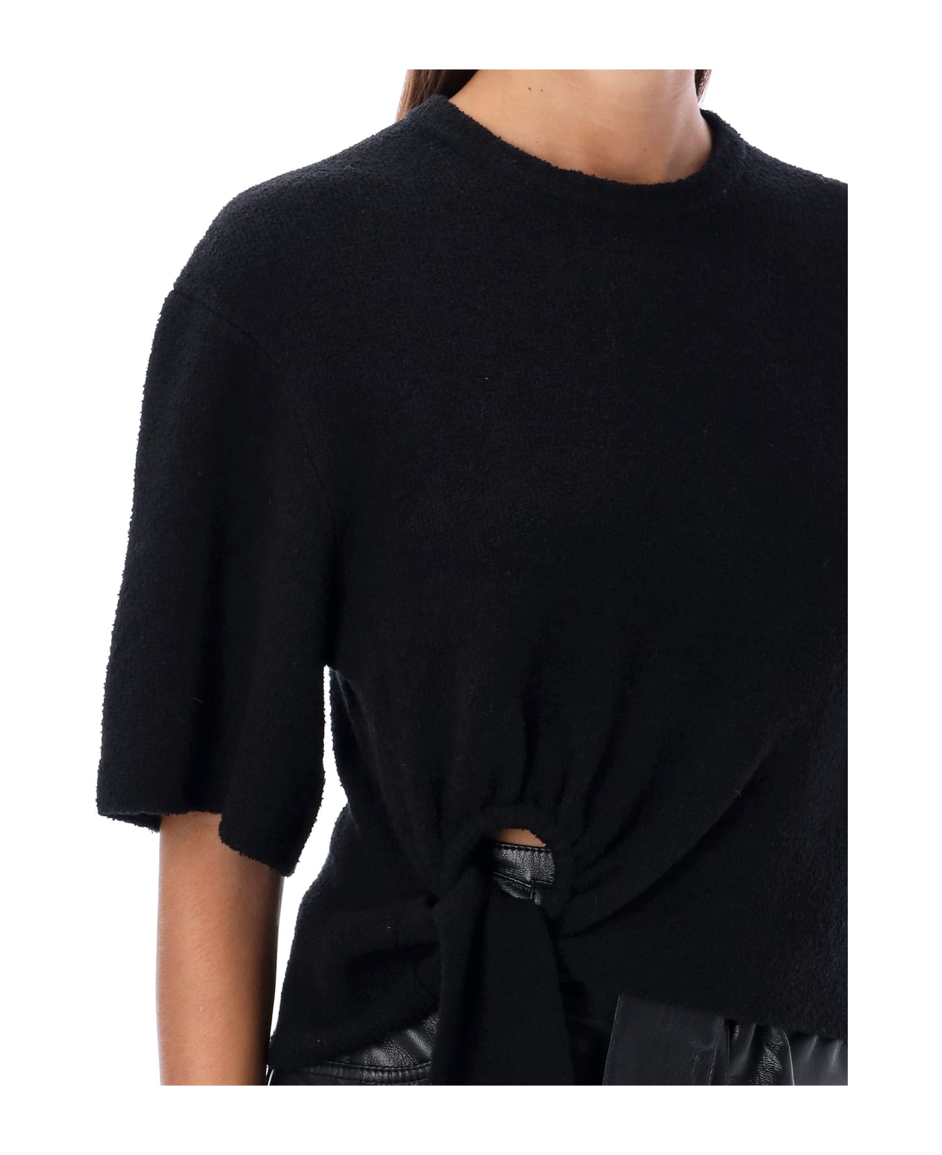 Nanushka Davita Top - BLACK Tシャツ