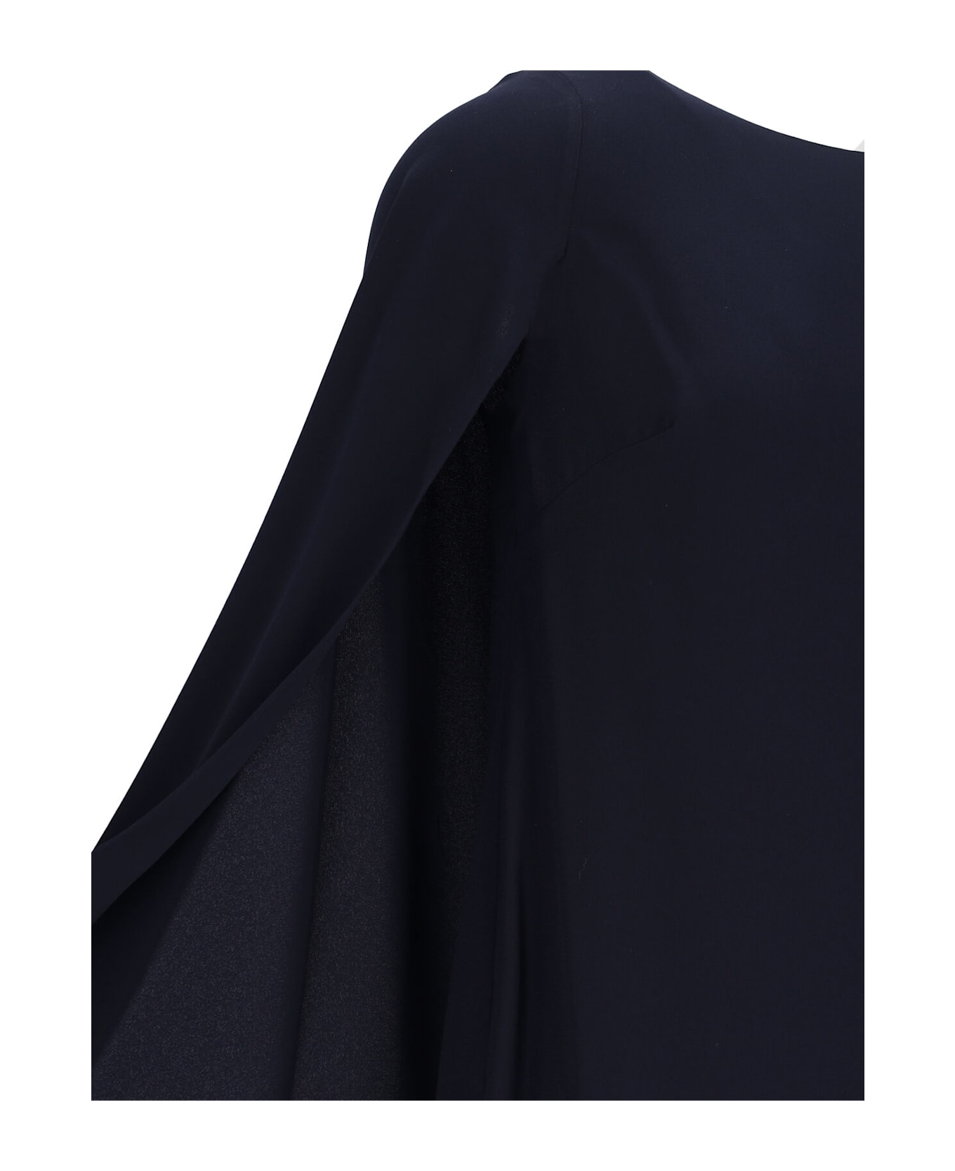 Ralph Lauren Mini Cape Dress - Blue