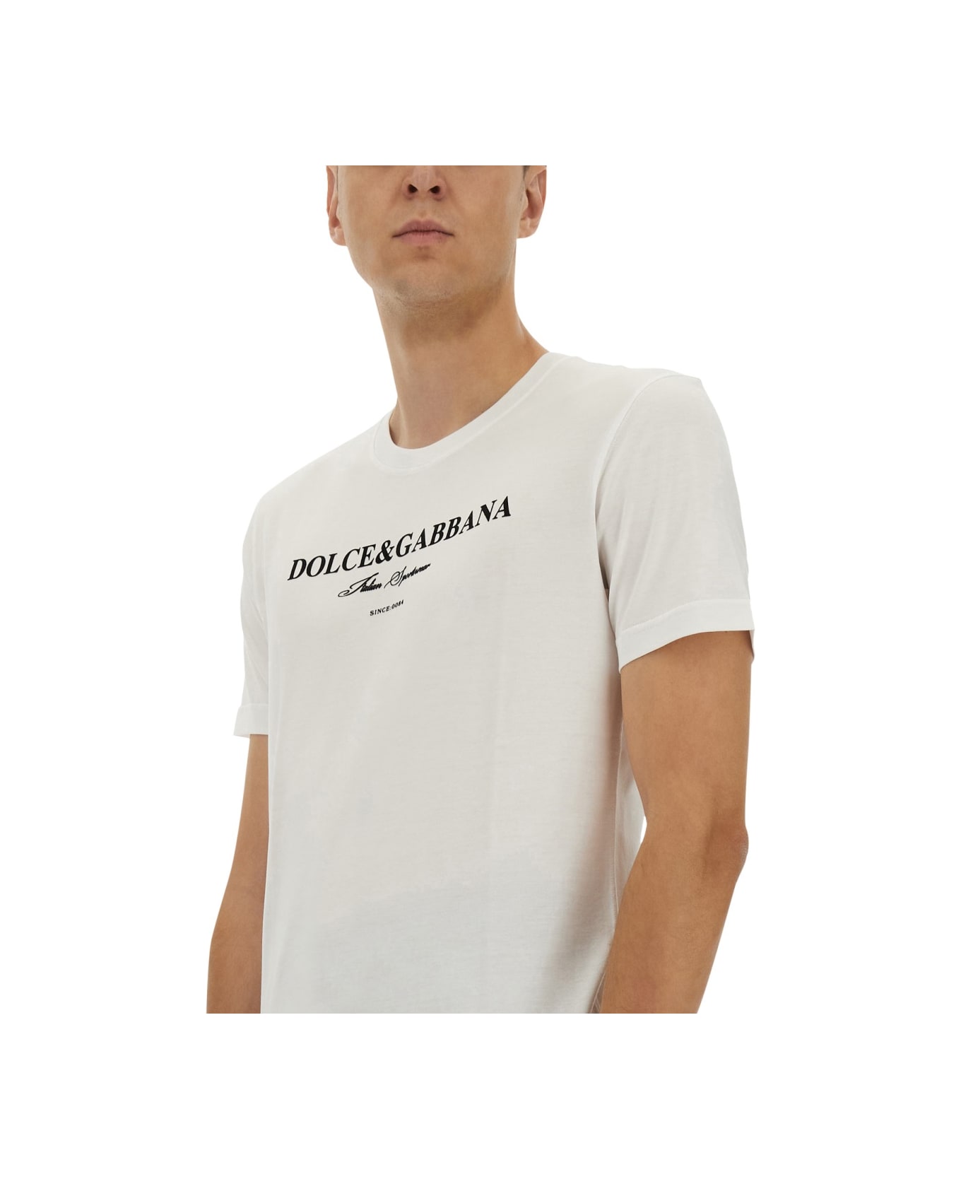 Dolce 
Gabbana Cotton T-shirt With Print