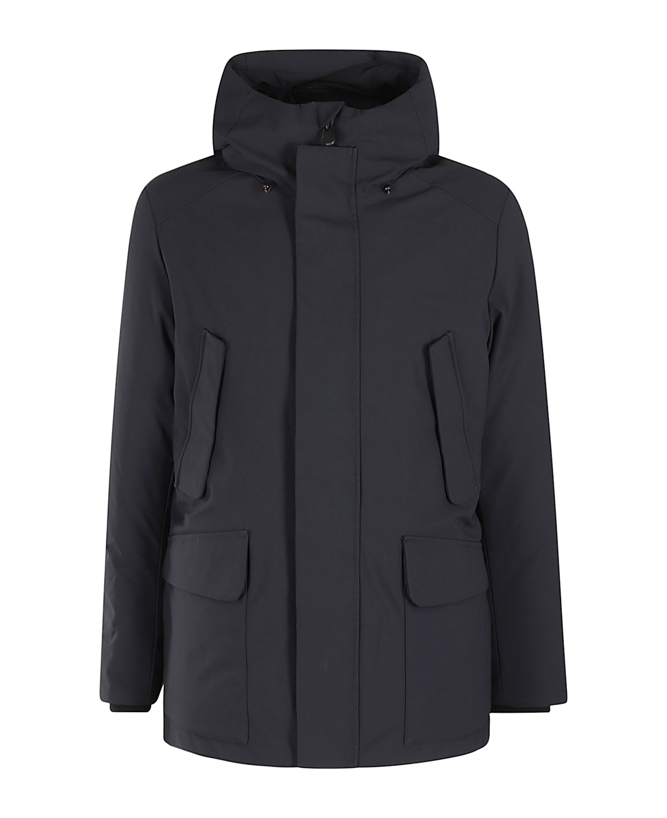 Save the Duck Elon Cappotto Cappuccio - Black
