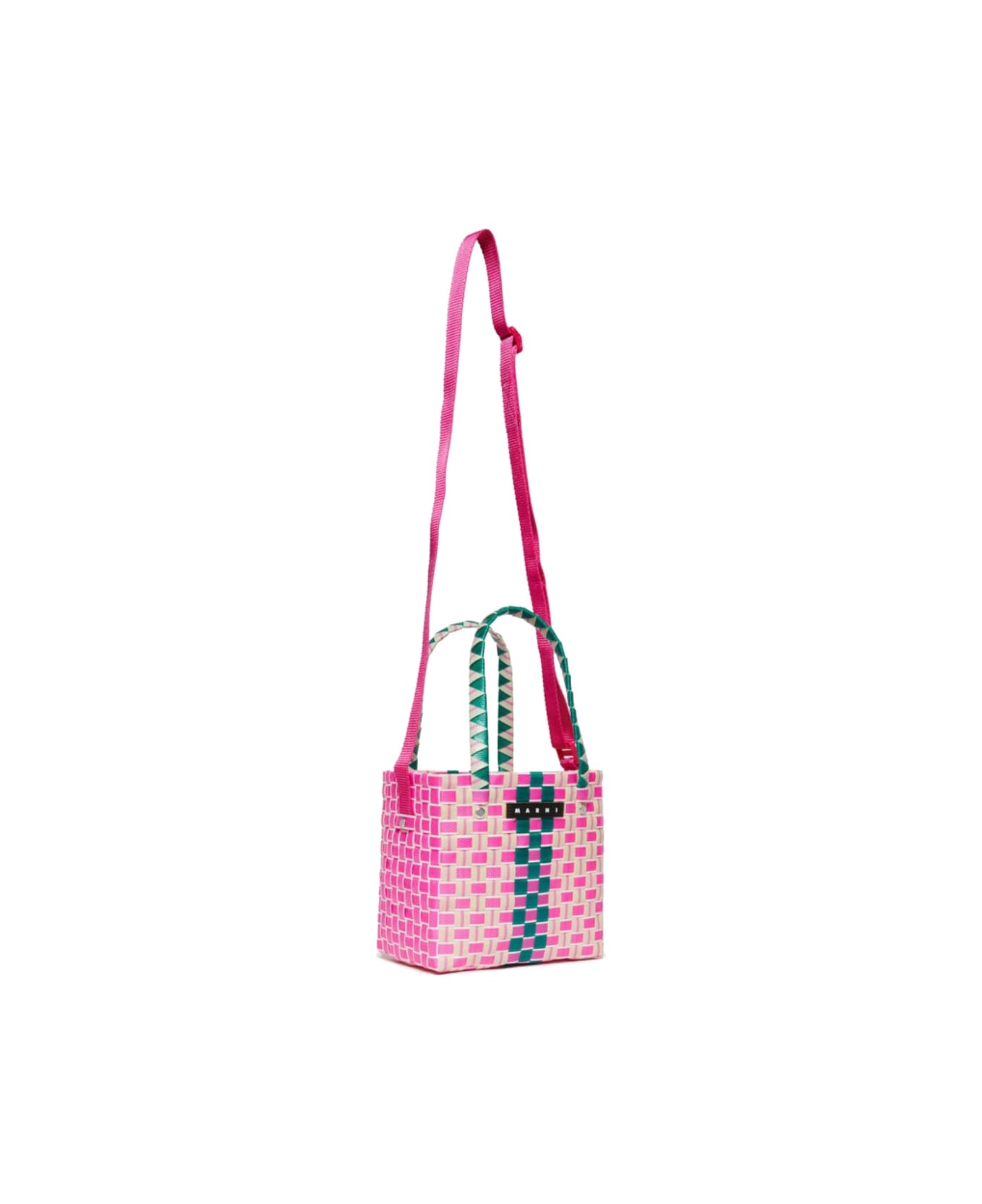 Marni Bucket Bag With Shoulder Strap - PINK