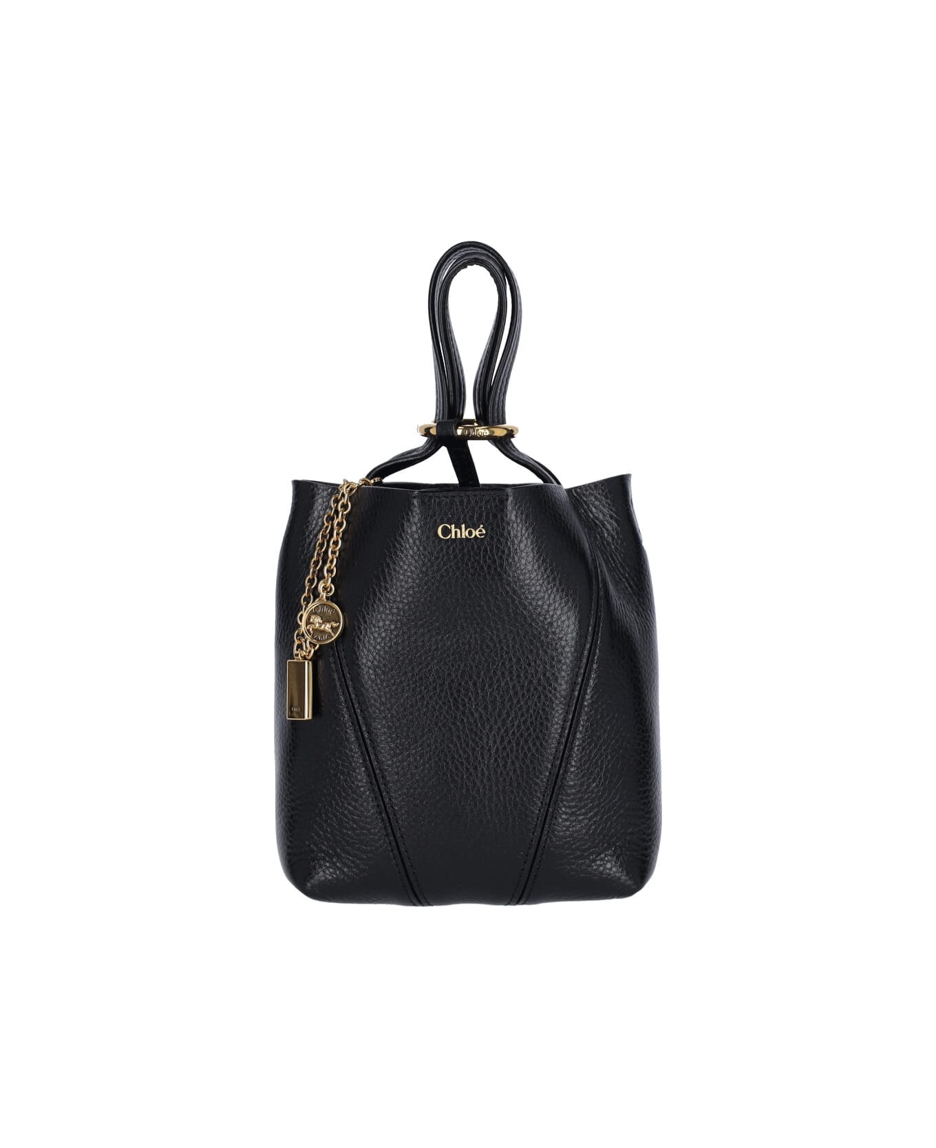 Chloé 
spin
 Small Tote Bag - BLACK