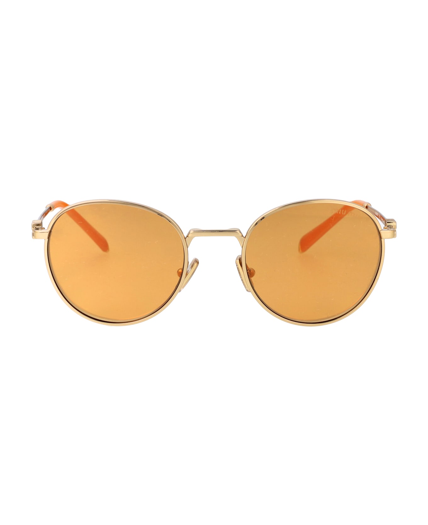 Miu Miu Eyewear 0mu 55zs Sunglasses - 5AK40D Gold