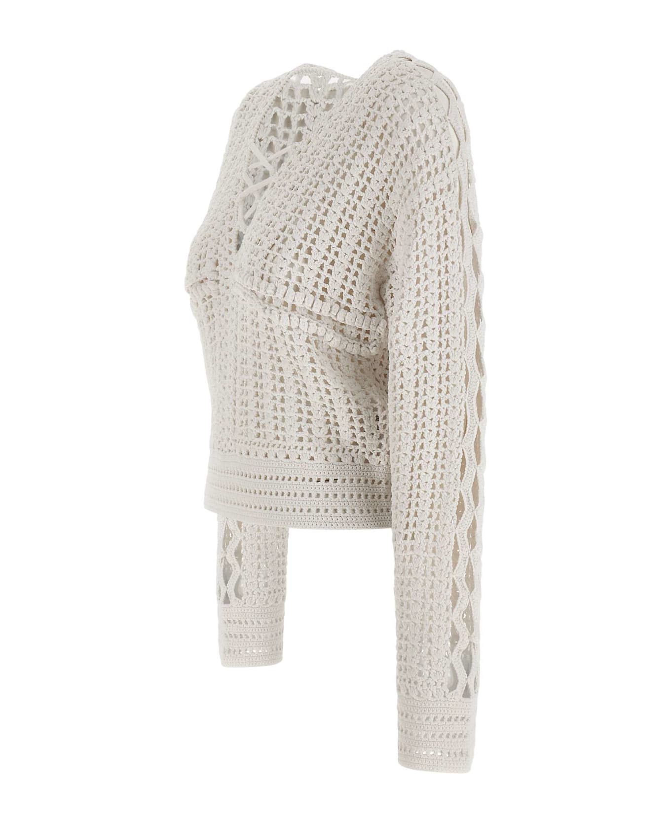 IRO "kettie" Sweater - WHITE ニットウェア