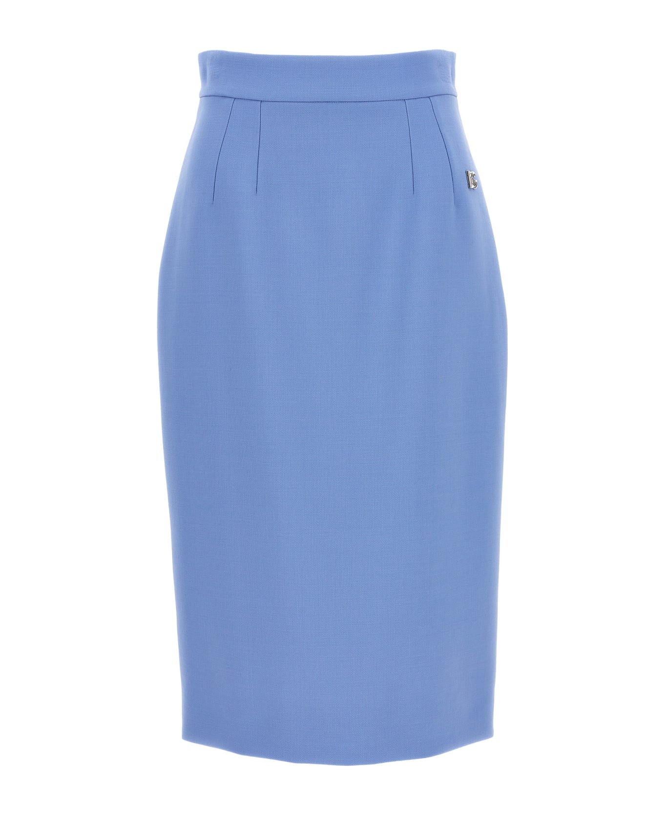 Dolce & Gabbana Sheath Skirt - Light Blue