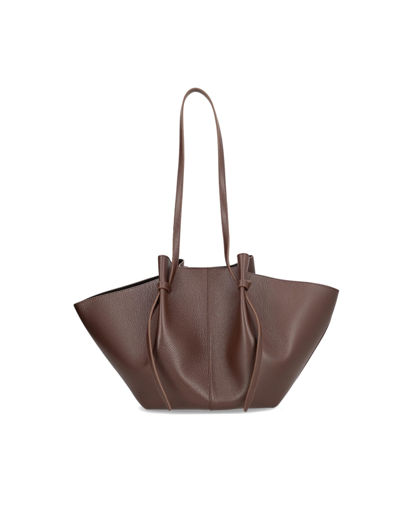 YUZEFI Large "mochi" Bag - BROWN