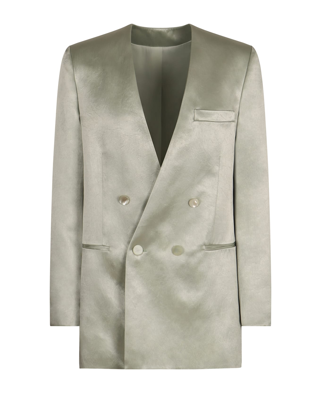 Philosophy di Lorenzo Serafini Double Breasted Blazer - green