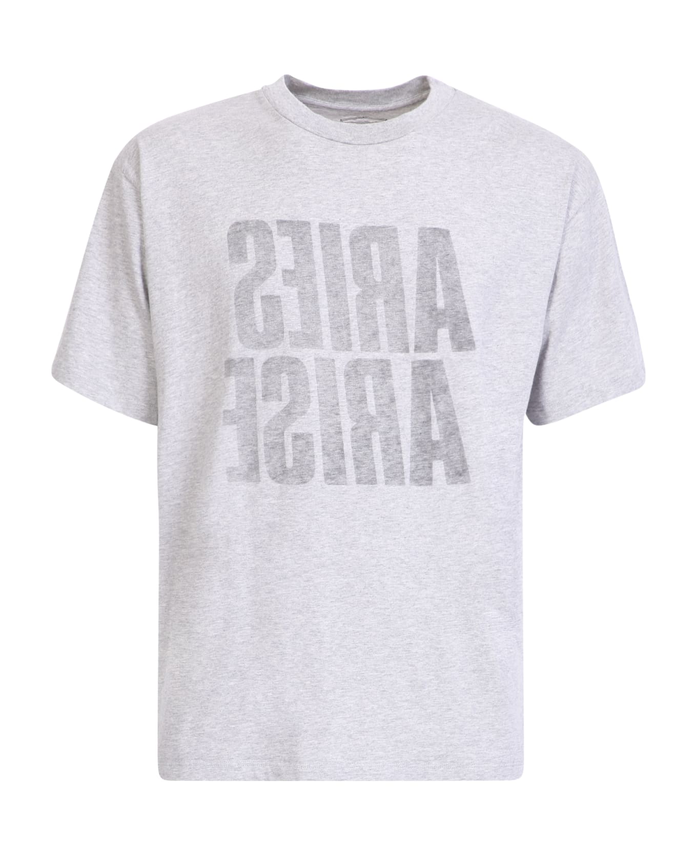 Aries Graphic Print T-shirt - Grey