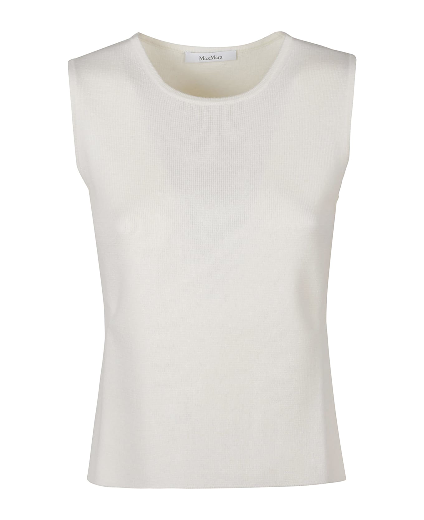 Max Mara Fosco Tank Top - Bianco