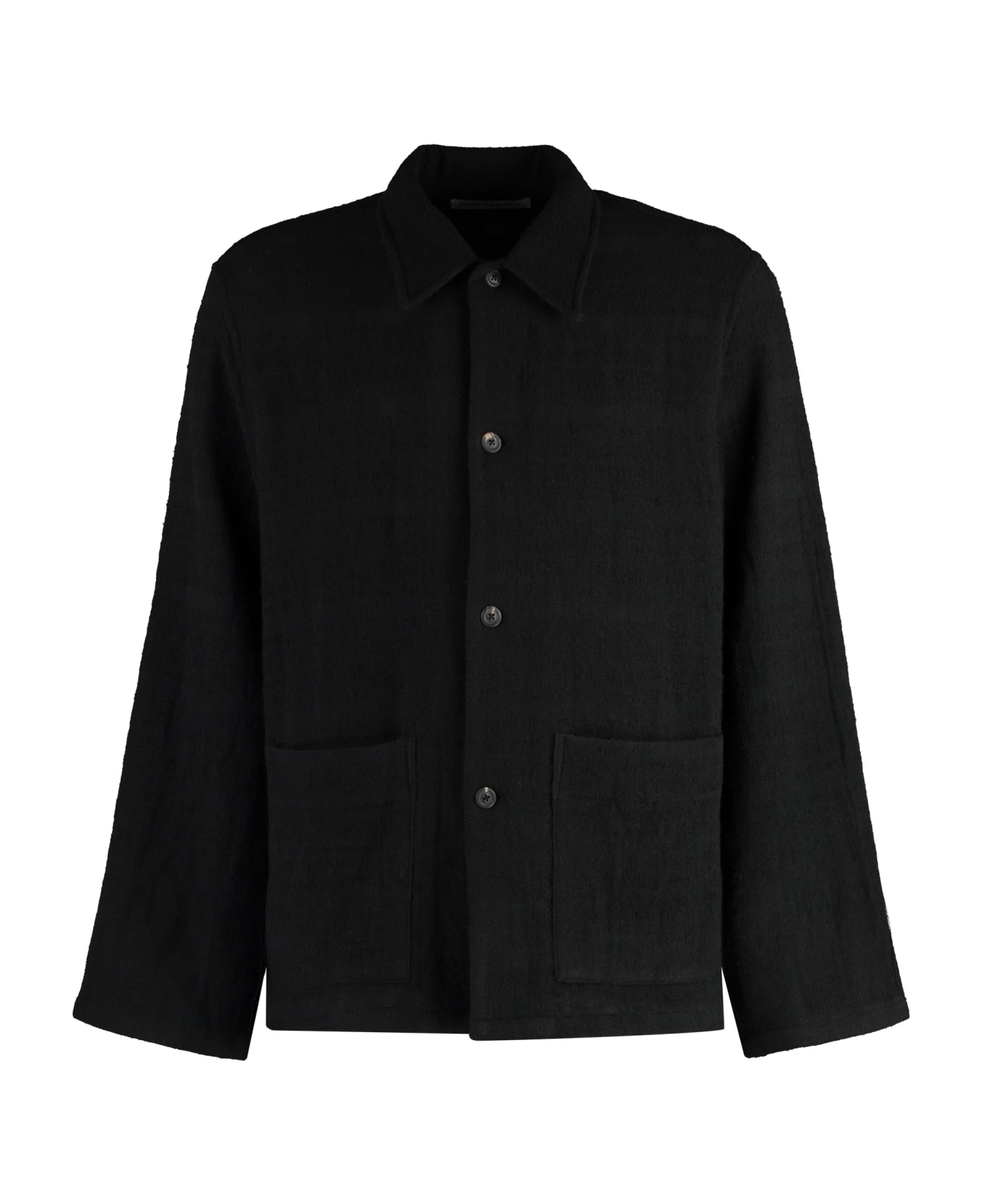 Our Legacy Haven Technical Fabric Overshirt - black シャツ