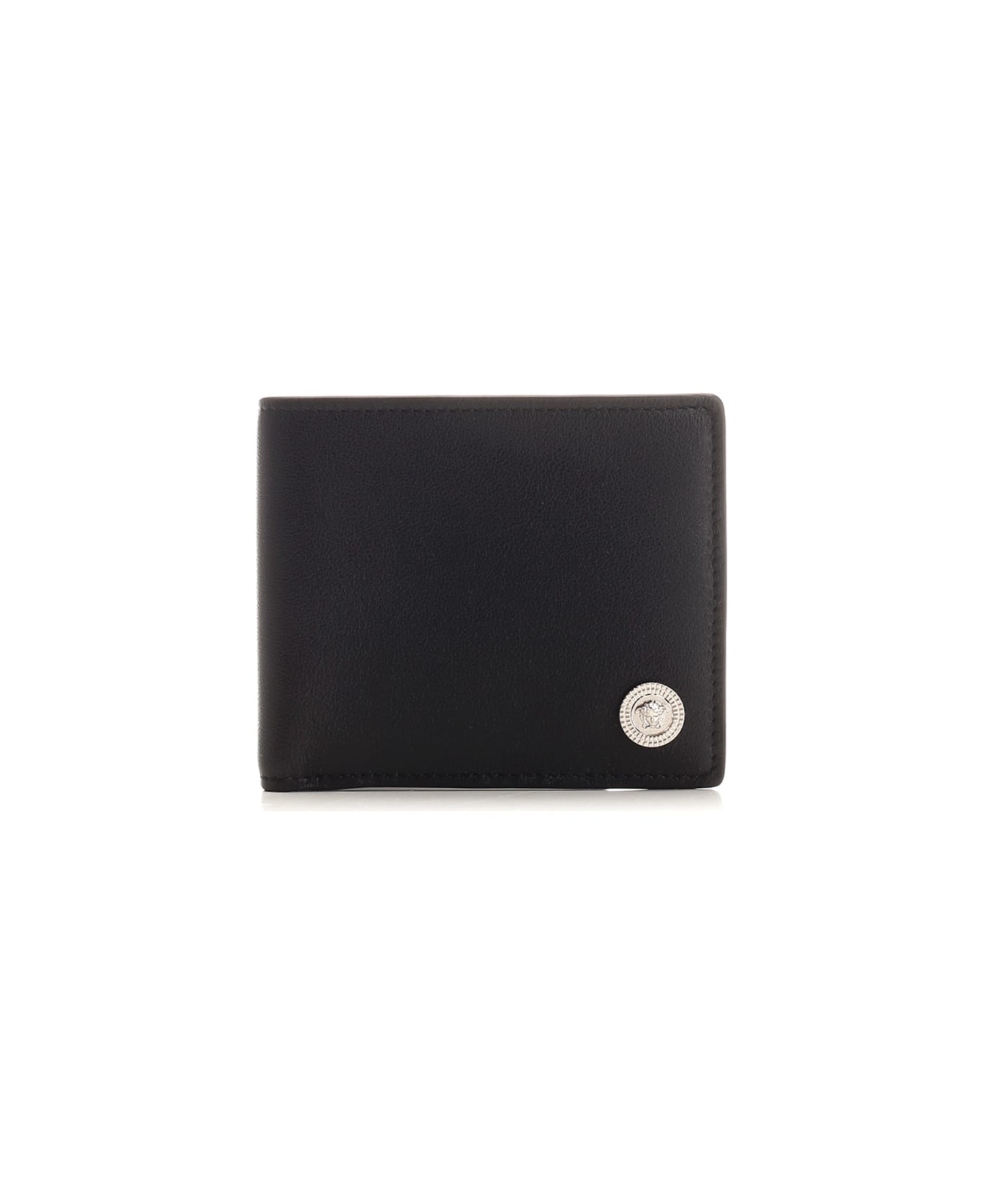 Versace Bi-fold Wallet - Black