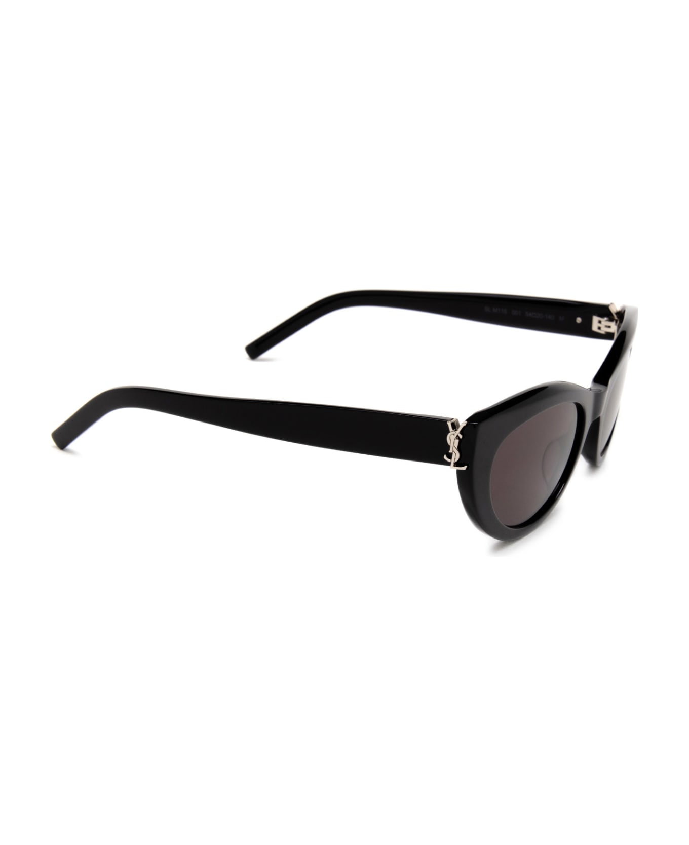 Saint Laurent Eyewear Sl M115 Black Sunglasses - Black