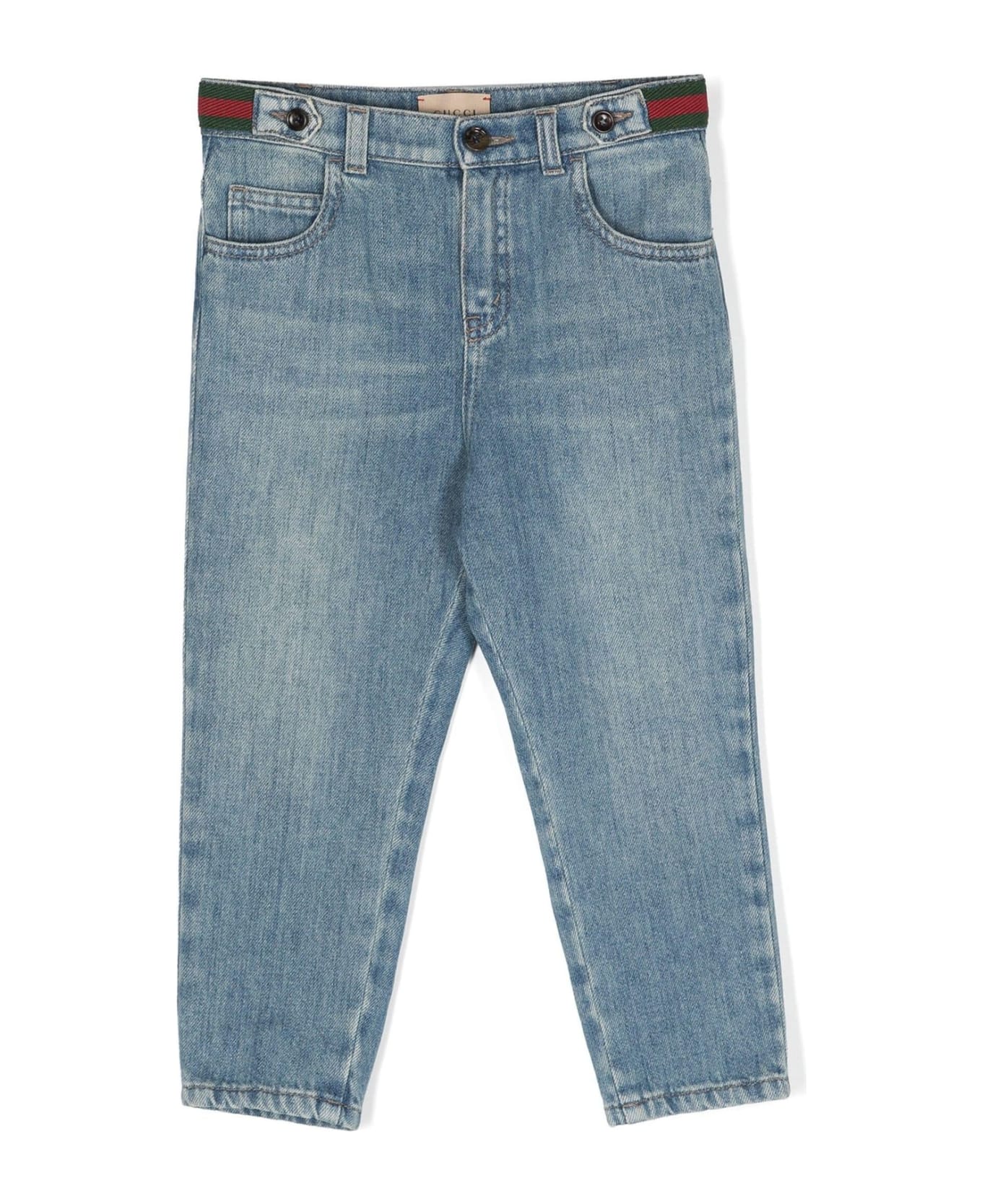 Gucci Kids Jeans Blue - Blue