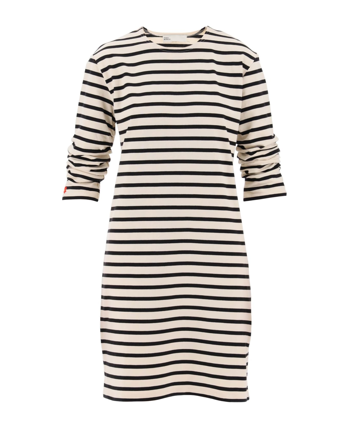 送料関税込みTory Burch SCRUNCHED-SLEEVE JERSEY T-SHIRT DRESS Tory Burch Scrunched Sleeve Jersey T-shirt Dress | italist