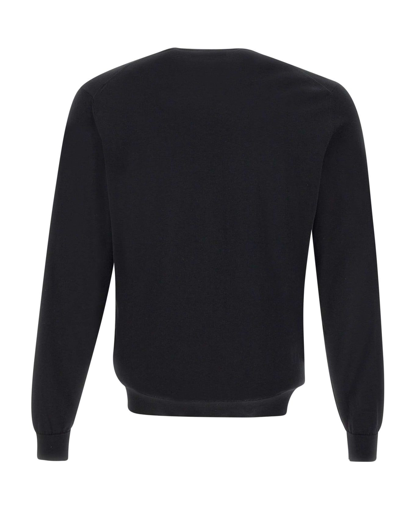 Filippo De Laurentiis Superlight Sweater Cotton - BLACK ニットウェア