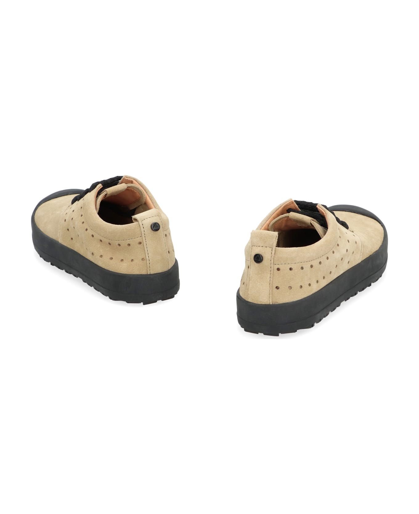 Volta Suede Low-top Sneakers - Beige