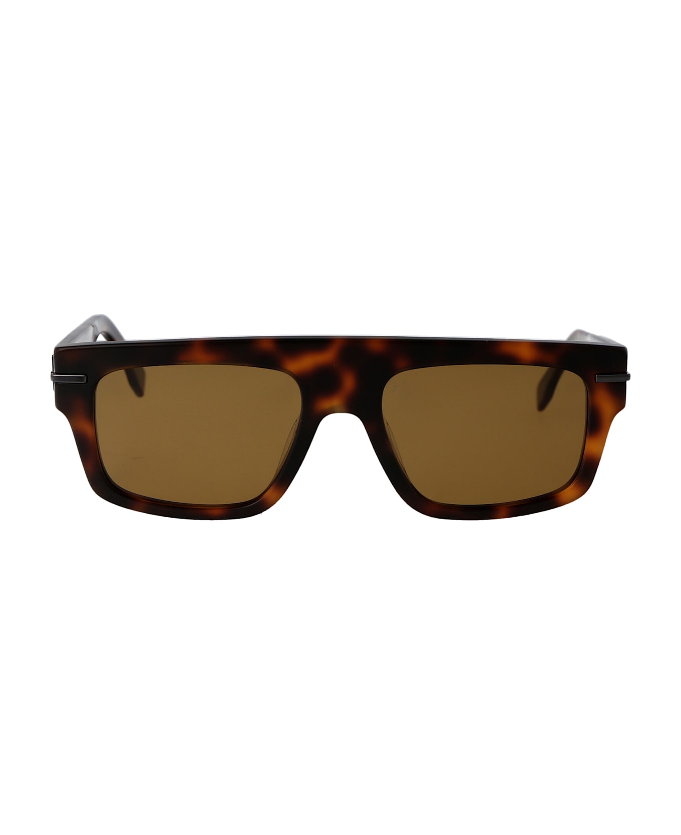 Fendi Eyewear Fendigraphy Sunglasses - 53E BLONDE HAVANA / BROWN